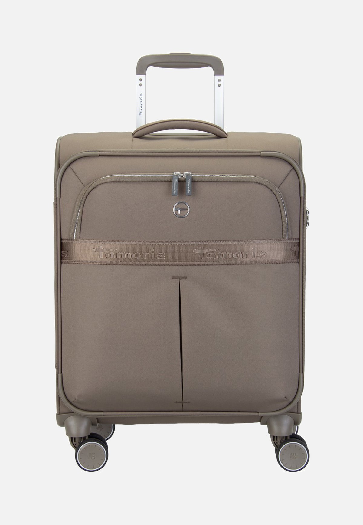 travelite x Tamaris Voyaage Trolley 4w S Taupe Koffer