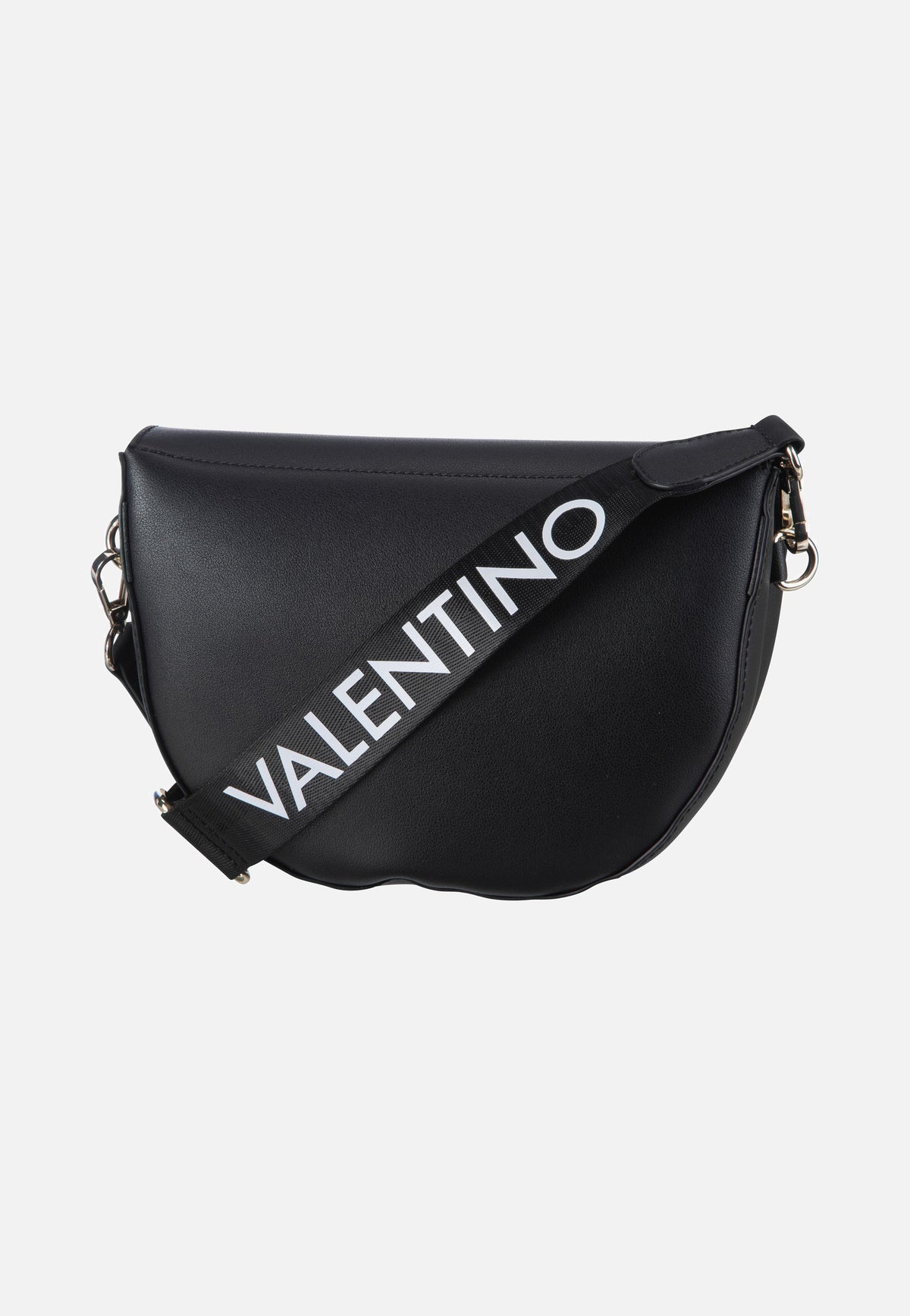 Valentino Bigs Pattina J02 Nero Saddle Bag