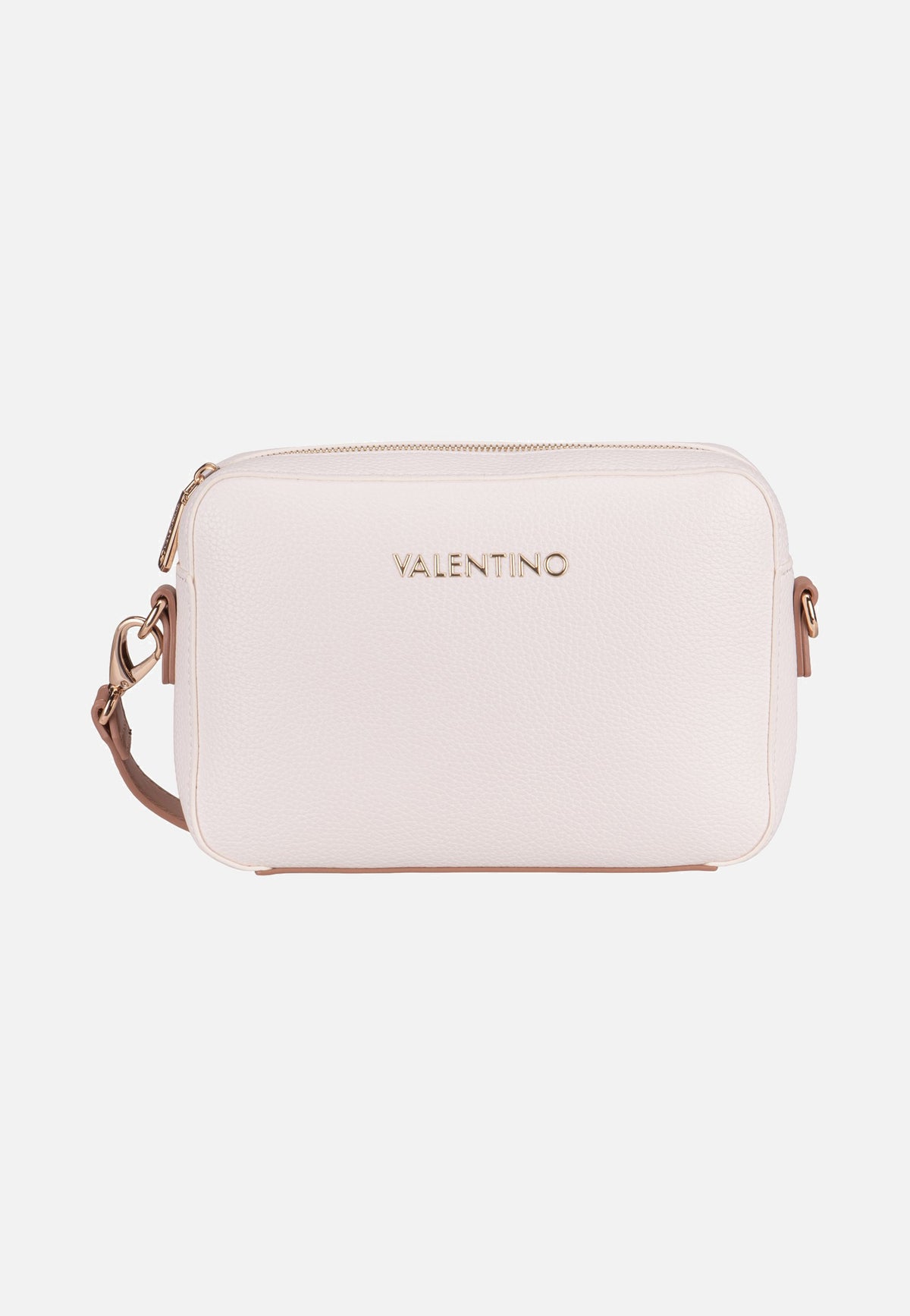 Valentino Alexia 809 Bianco/Cuoio Schultertasche