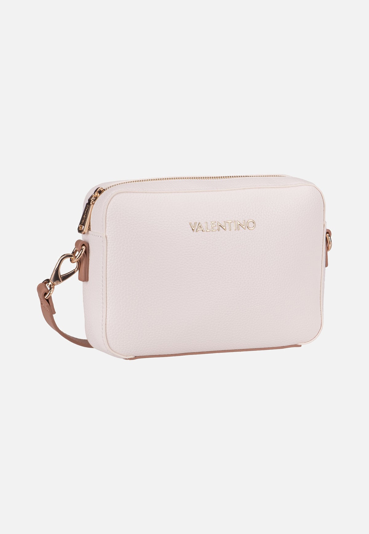 Valentino Alexia 809 Bianco/Cuoio Schultertasche