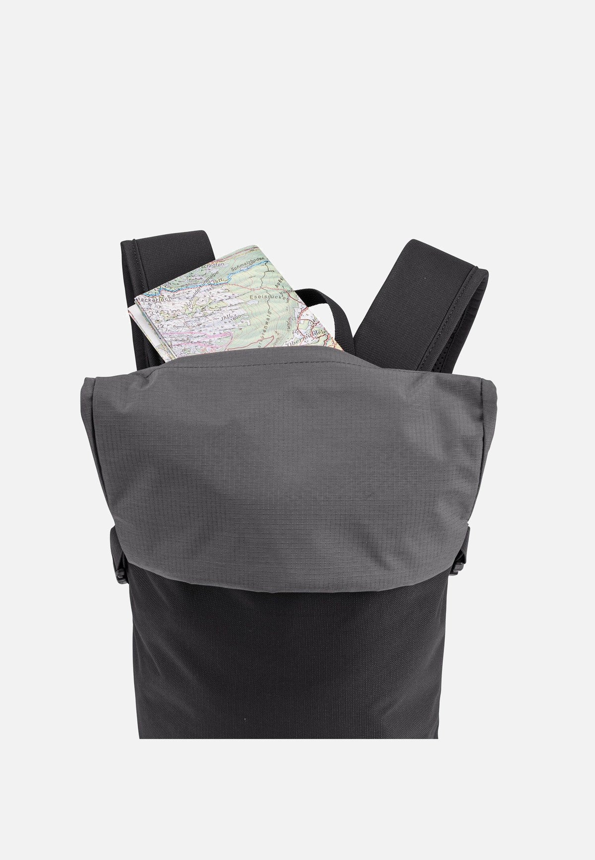Vaude Unuk II Black Rolltop Rucksack