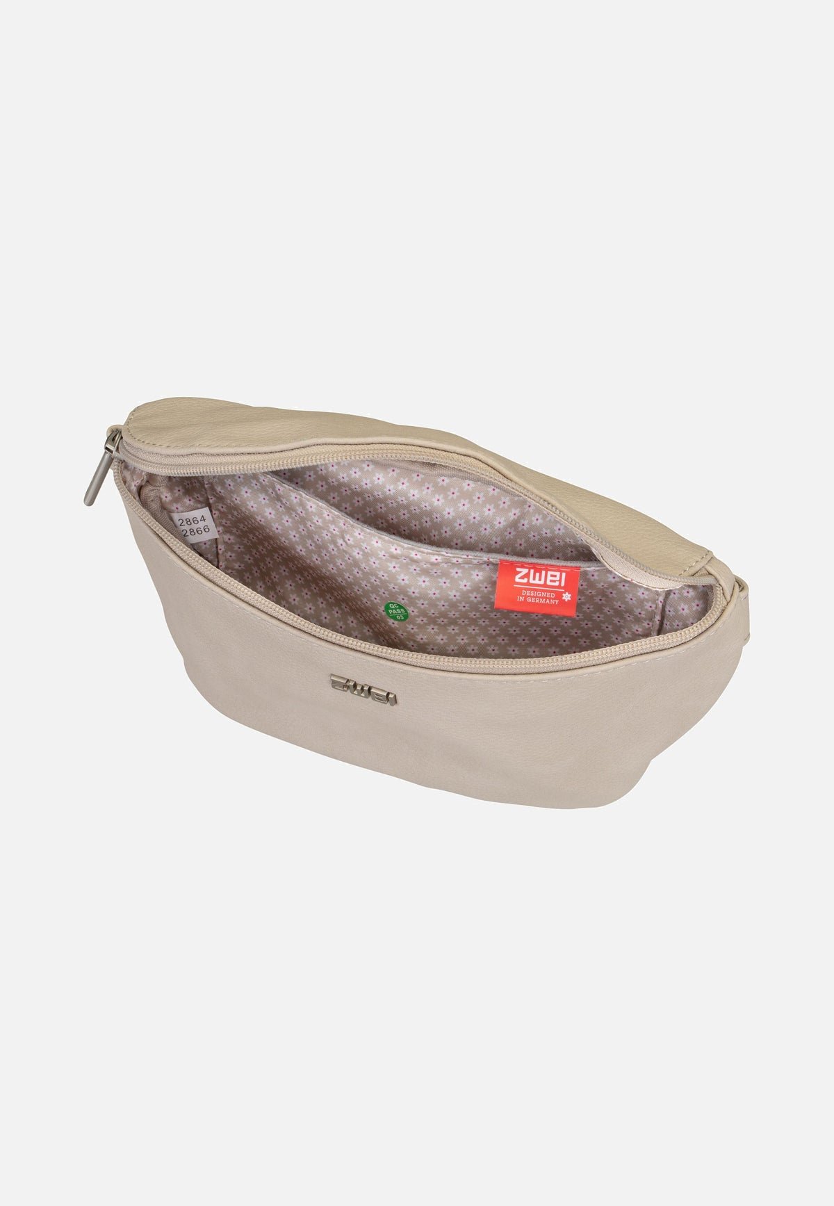 zwei Mademoiselle MH4 Nubuk/Linen Bauchtasche