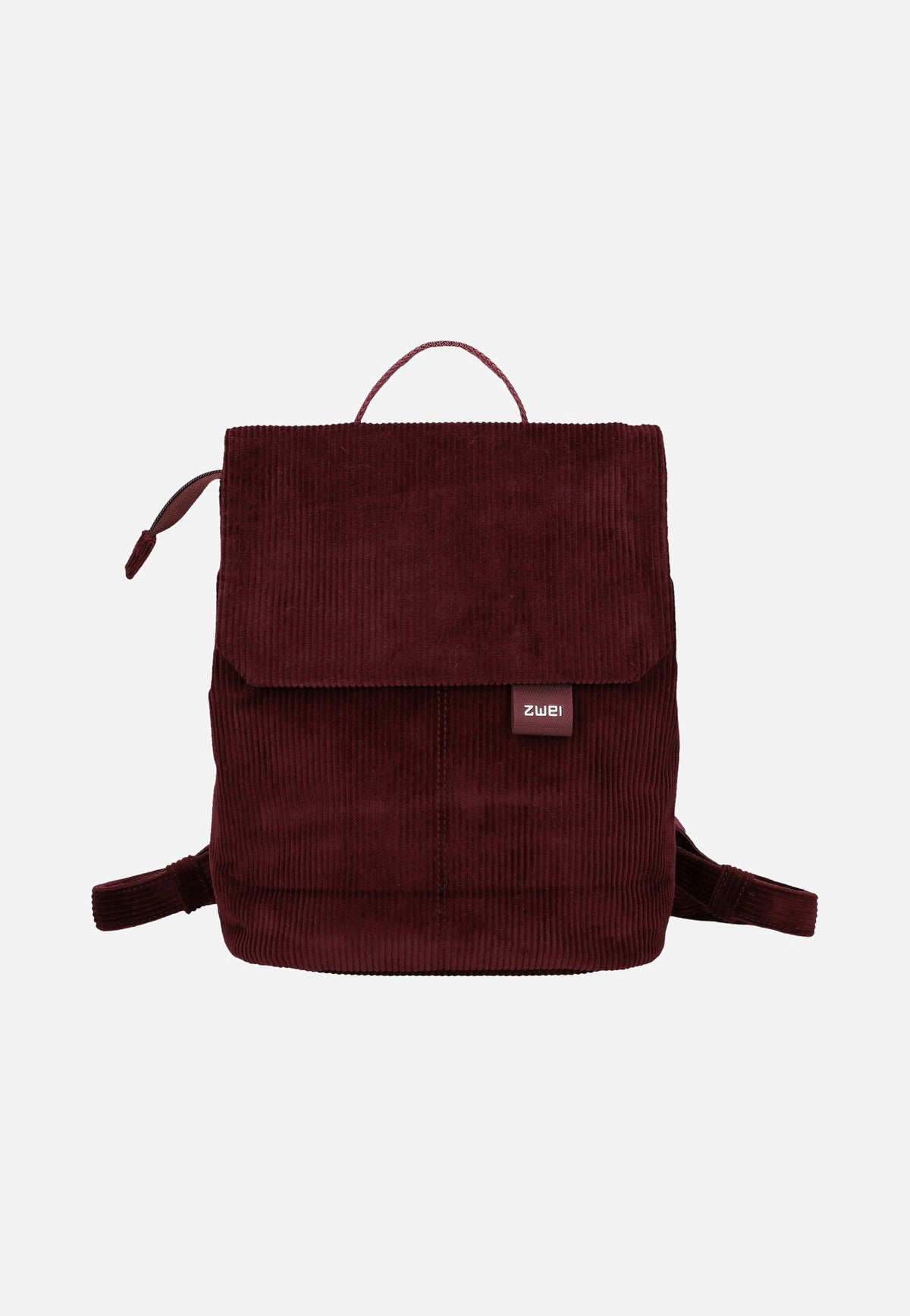 zwei Mademoiselle MR8 Cord/Bordeaux Rucksack
