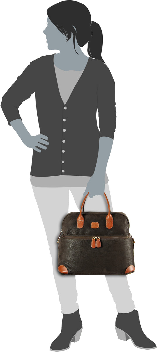 Bric's Life Camel Kosmetikkoffer – Silhouettenansicht