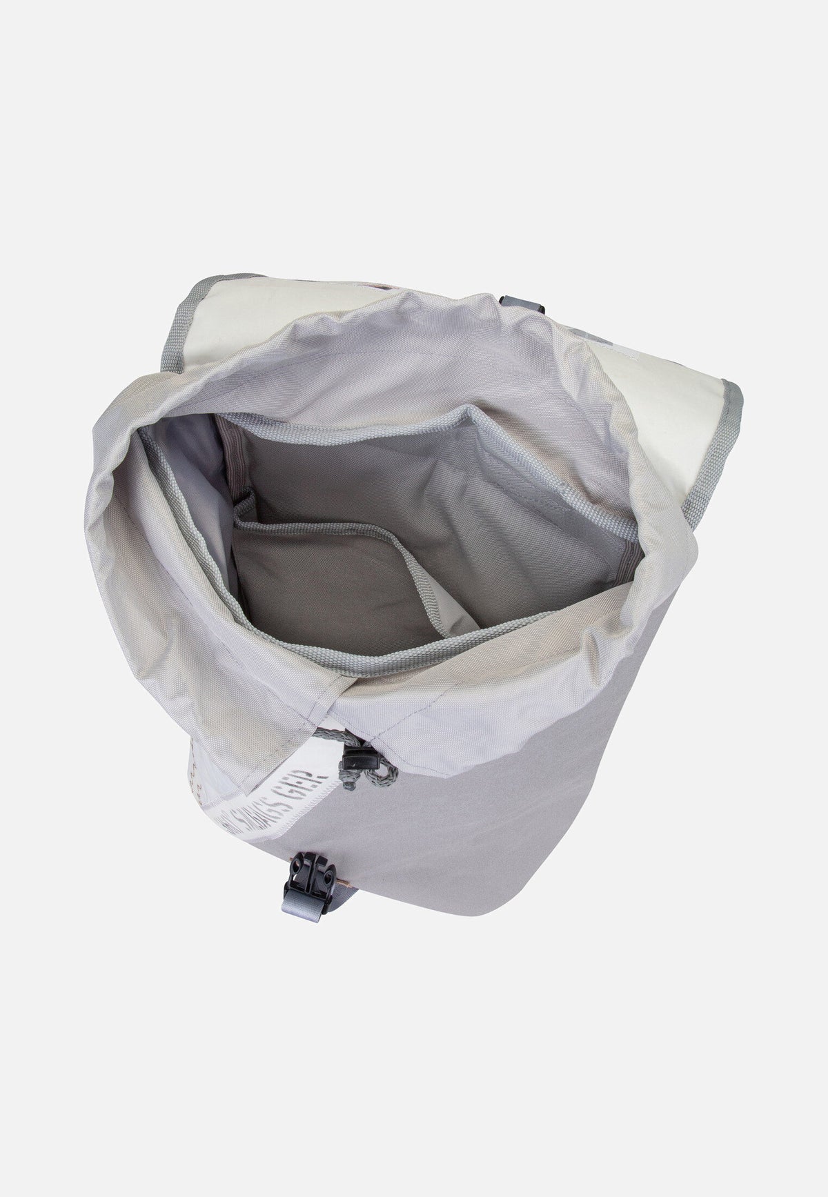 360Grad Landgang Mini Stencil-Weiß/Grau Rucksack
