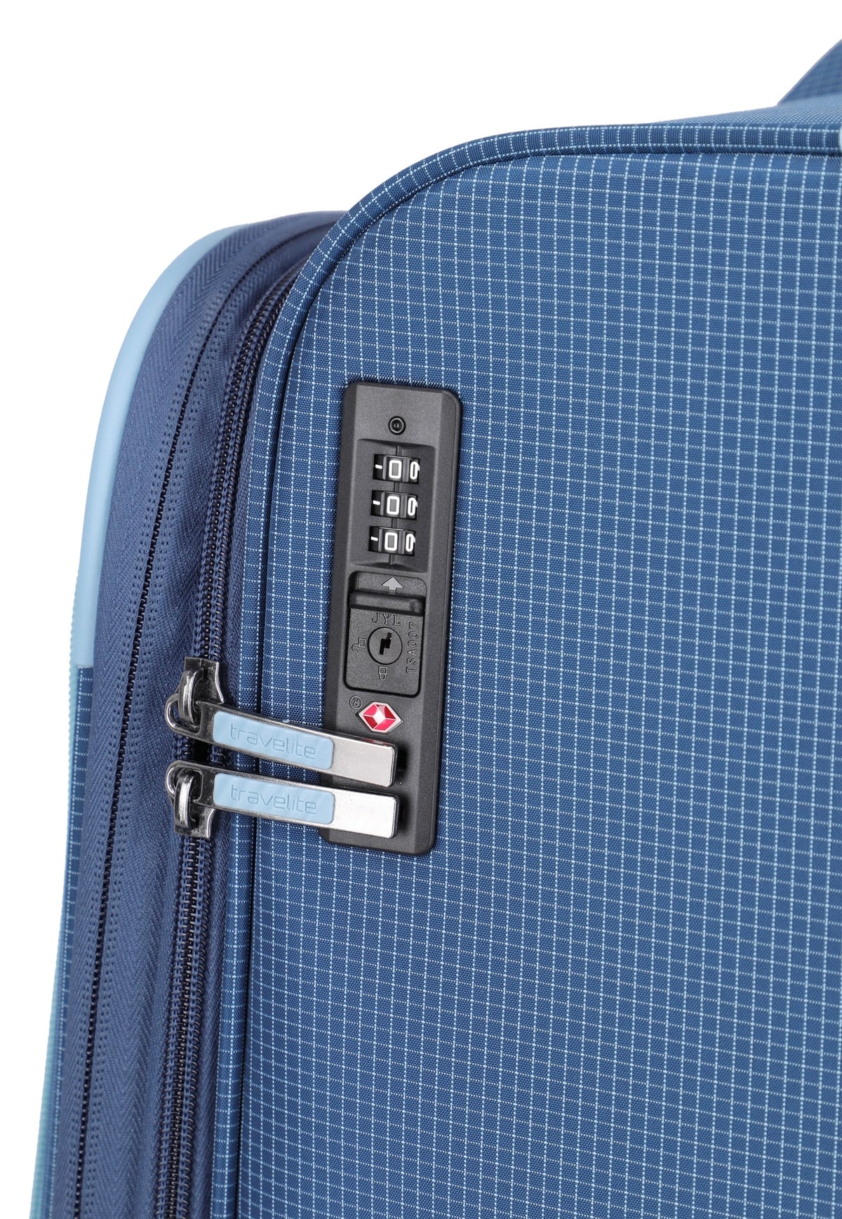 travelite Corsiica 4w Set Lexp/Mexp/Sexp/BB Blue Koffer