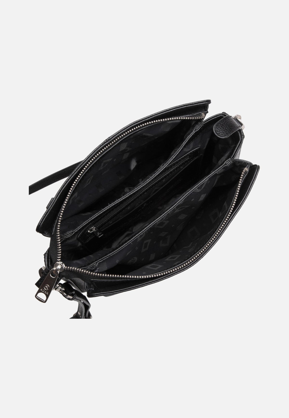 Adax Cormorano Ellinor Black Crossbody Bag