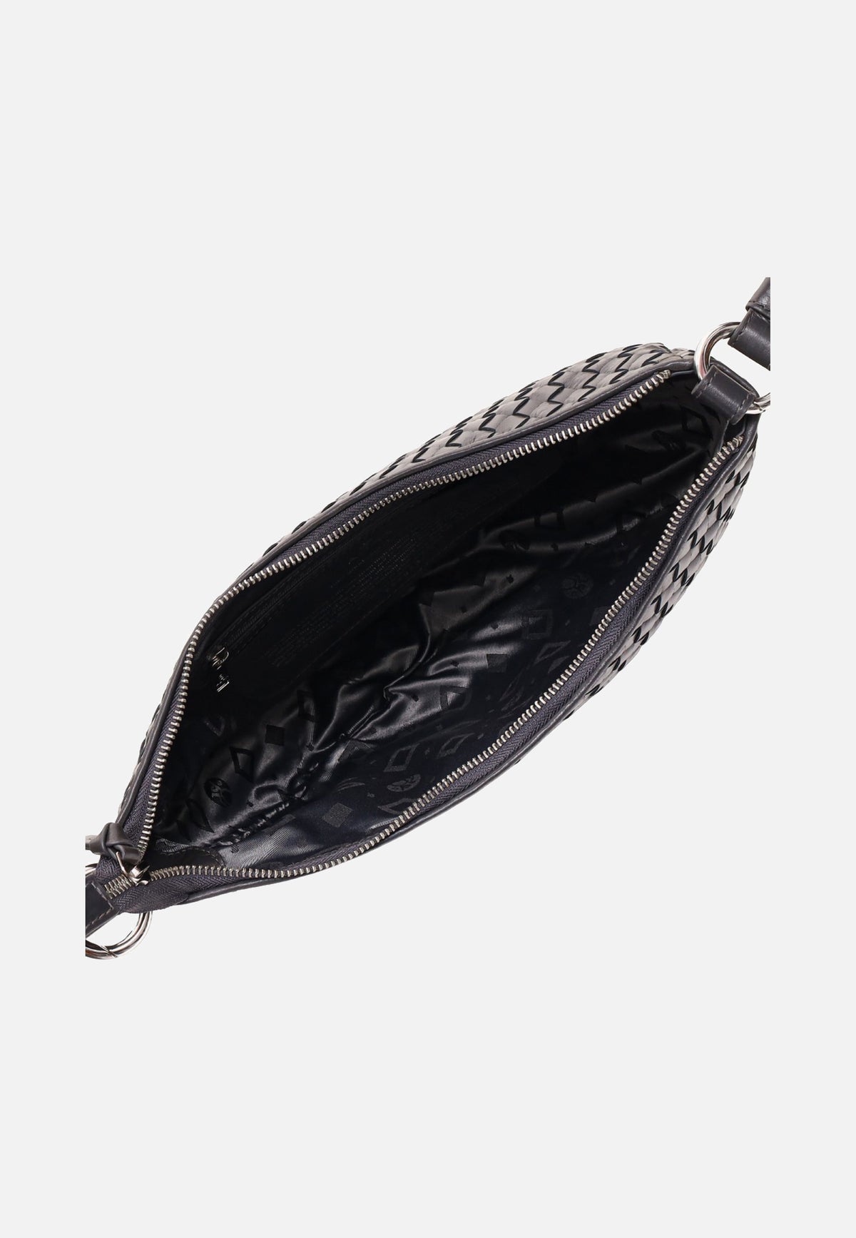 Adax Salerno Marlin Charcoal Hobo Bag