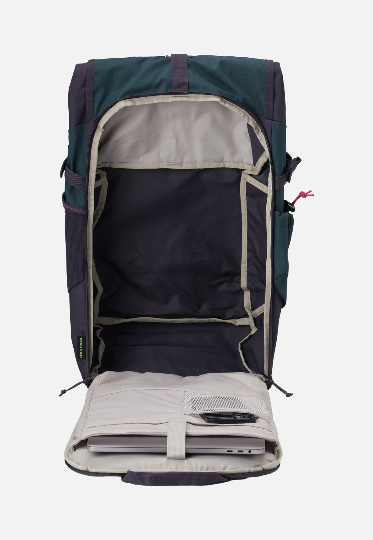 AEVOR Roll Pack 2.0 Vintage Teal Rolltop Rucksack