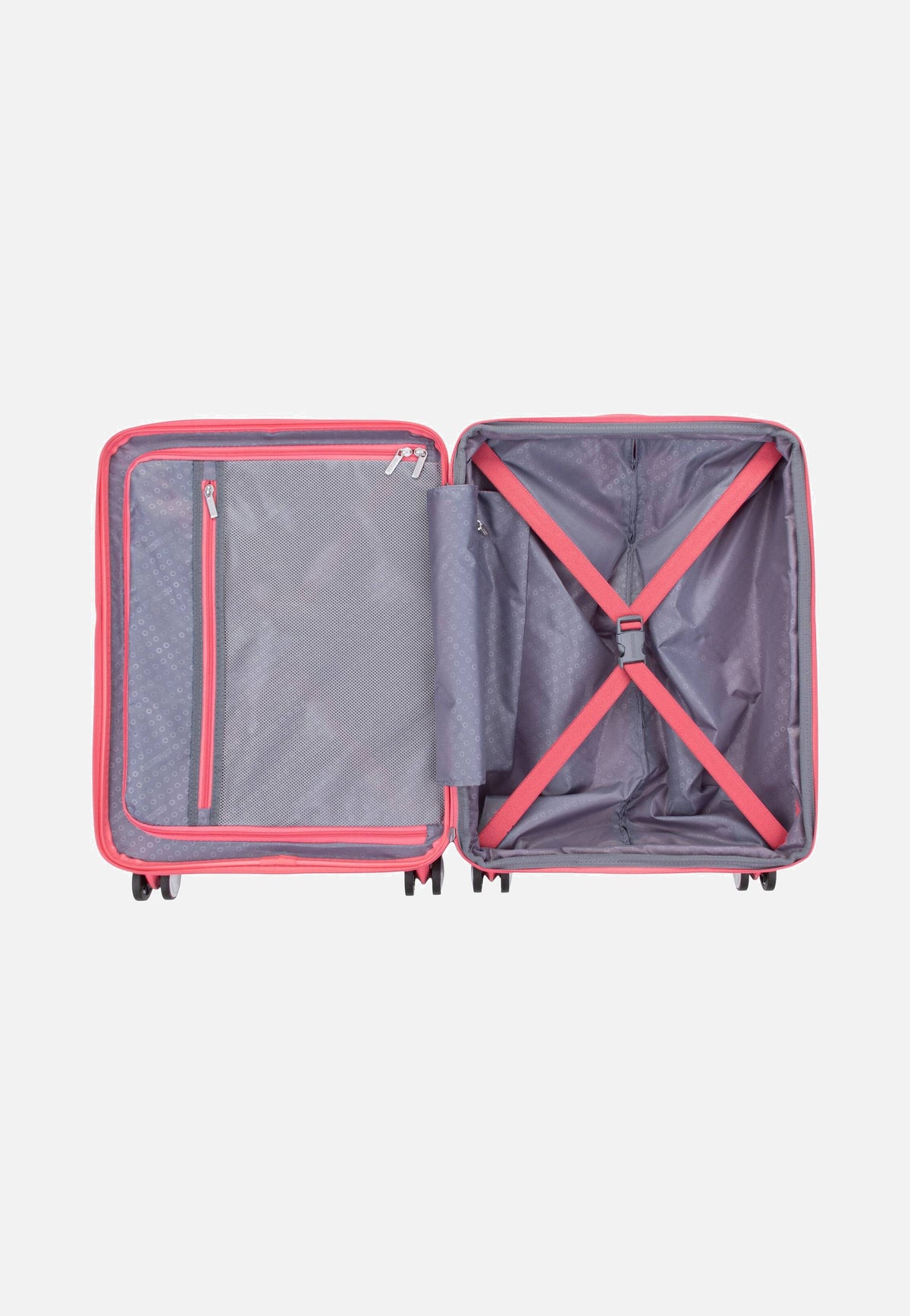 American Tourister SoundBox Spinner 55 EXP Sun Kissed Coral Koffer
