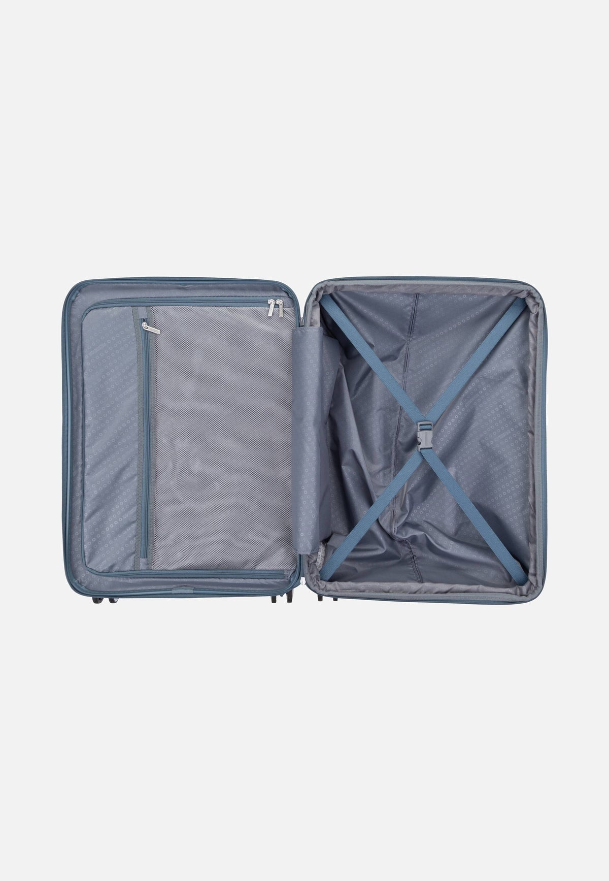 American Tourister SoundBox Spinner 67 EXP Stone Blue Koffer