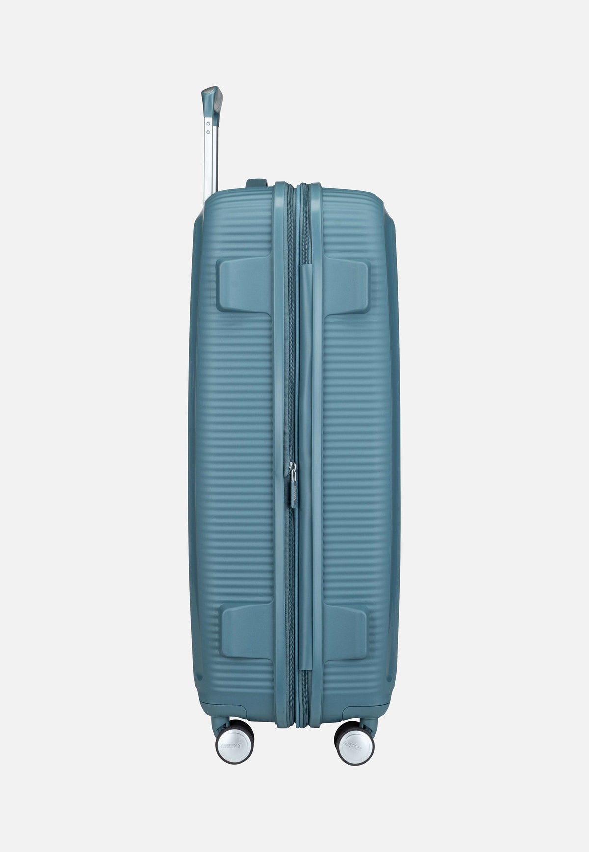 American Tourister SoundBox Spinner 77 EXP Stone Blue Koffer