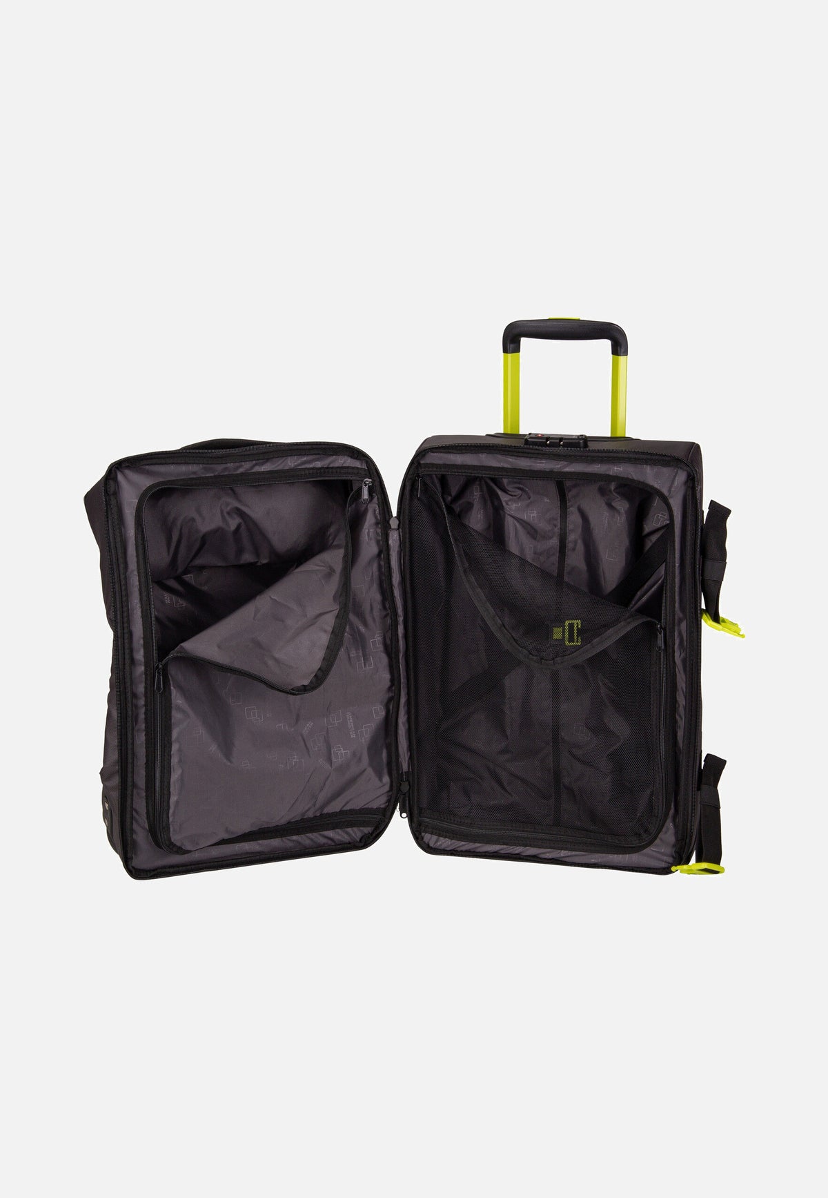 American Tourister Urban Track Duffle S Black/Lime Reisetasche mit Rollen