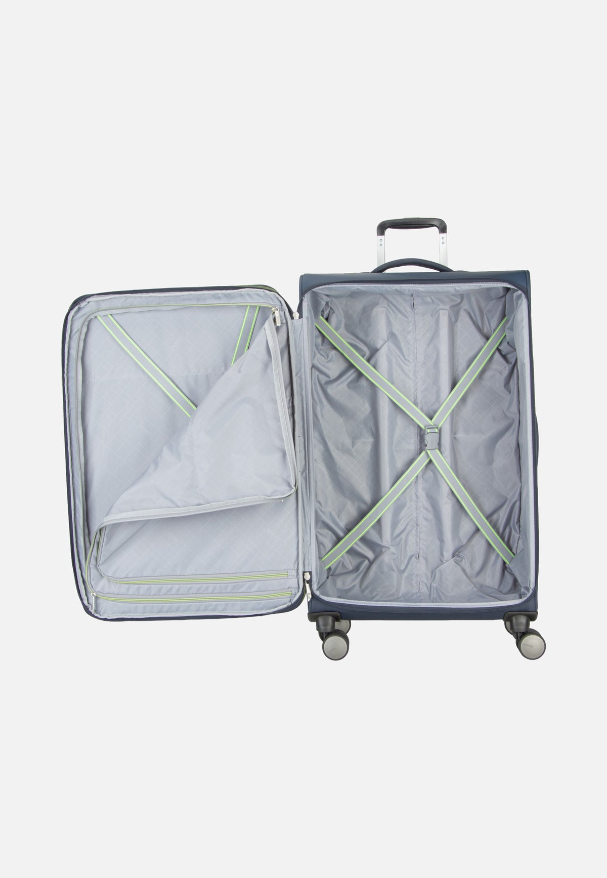 American Tourister Wanderlite Spinner L Exp Dark Navy Koffer