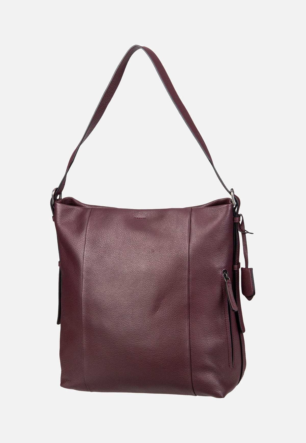 aunts & uncles Ally Merlot Hobo Bag