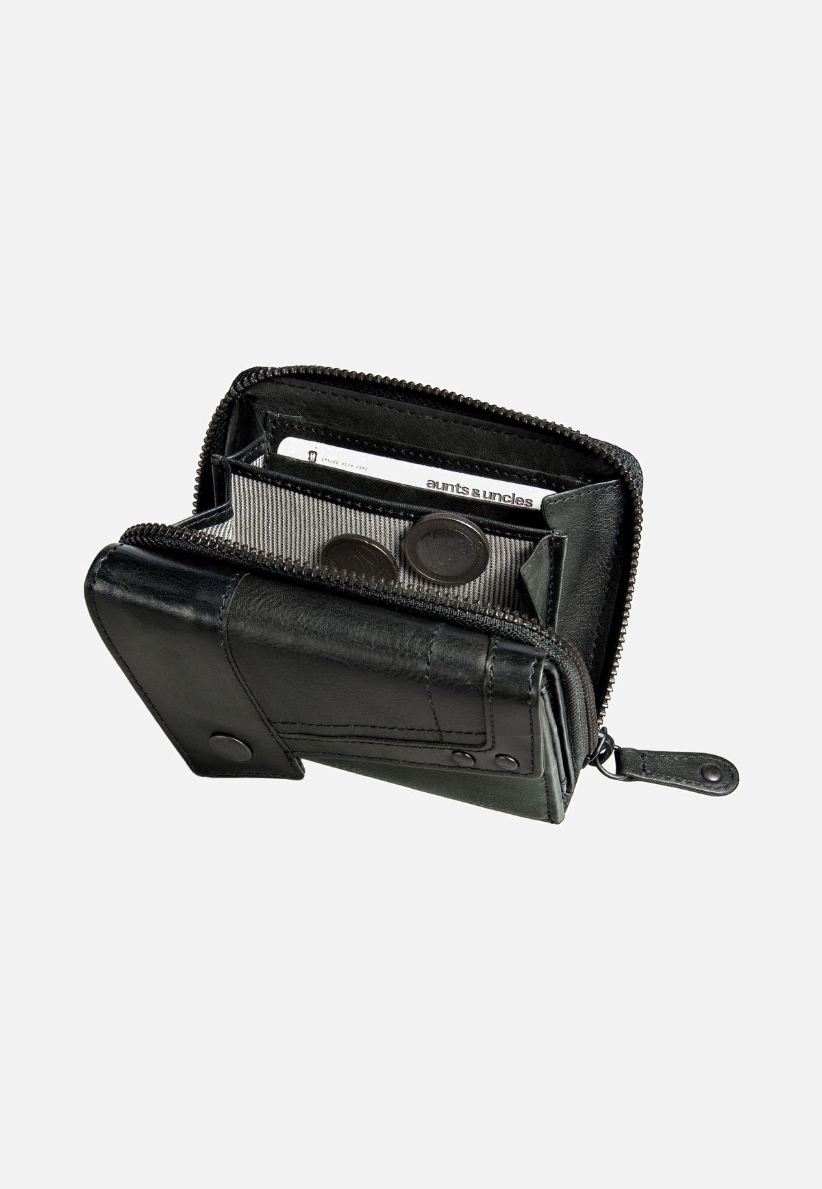 aunts & uncles Lotta Ladies Purse Black Smoke Portemonnaie