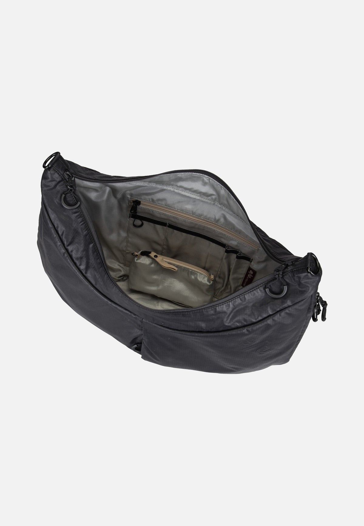 aunts & uncles Miyagawa Black Hobo Bag