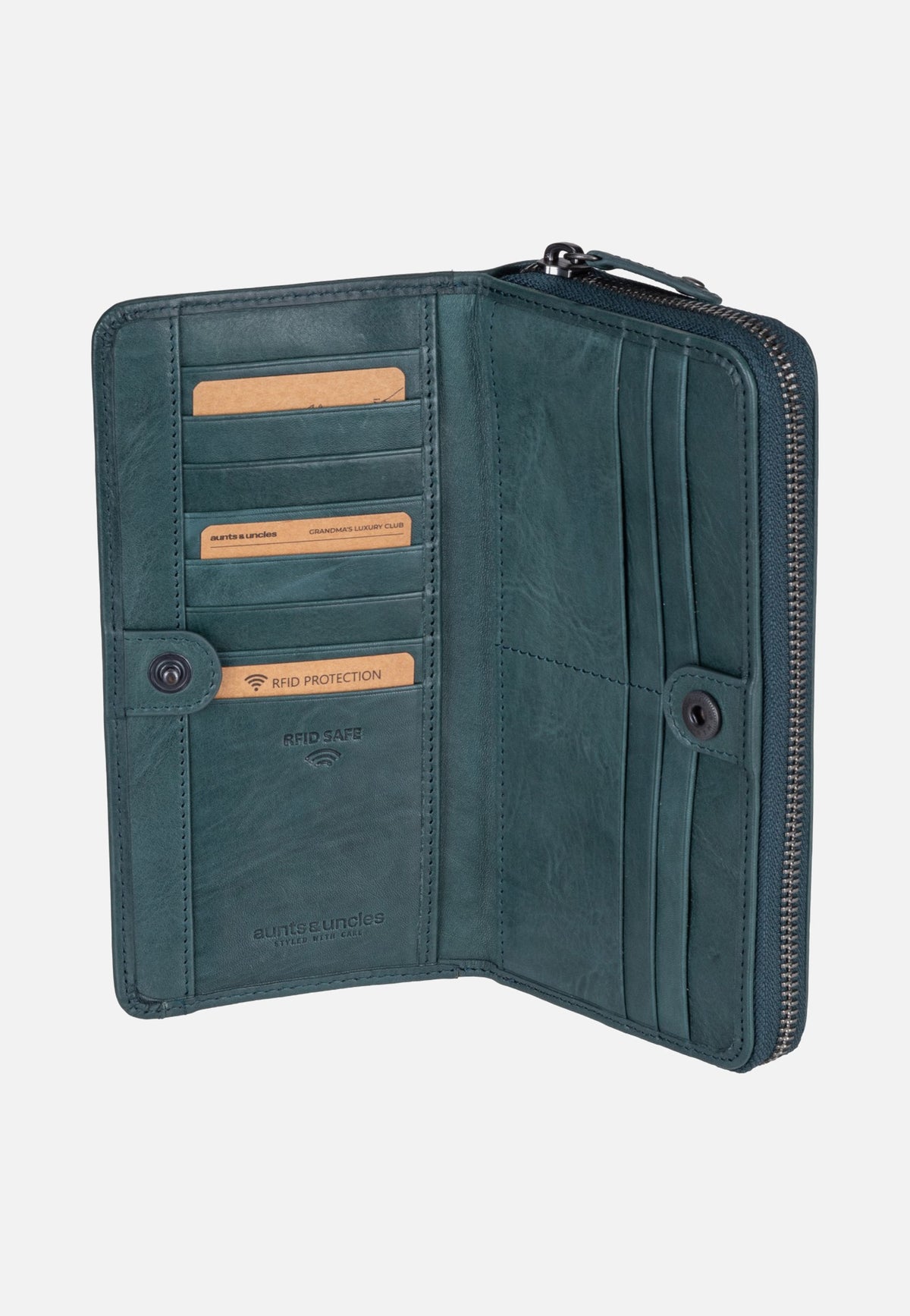 aunts & uncles Tilda Green Jewel Portemonnaie