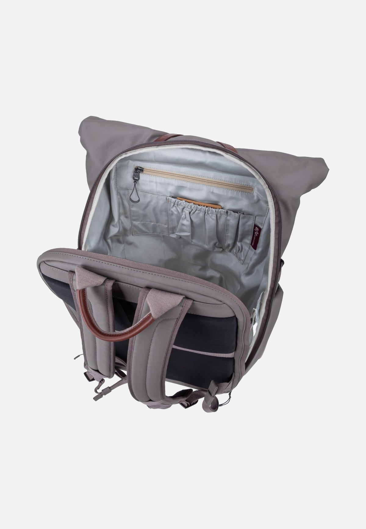 aunts & uncles Yunoko RE Volcano Grey Rolltop Rucksack
