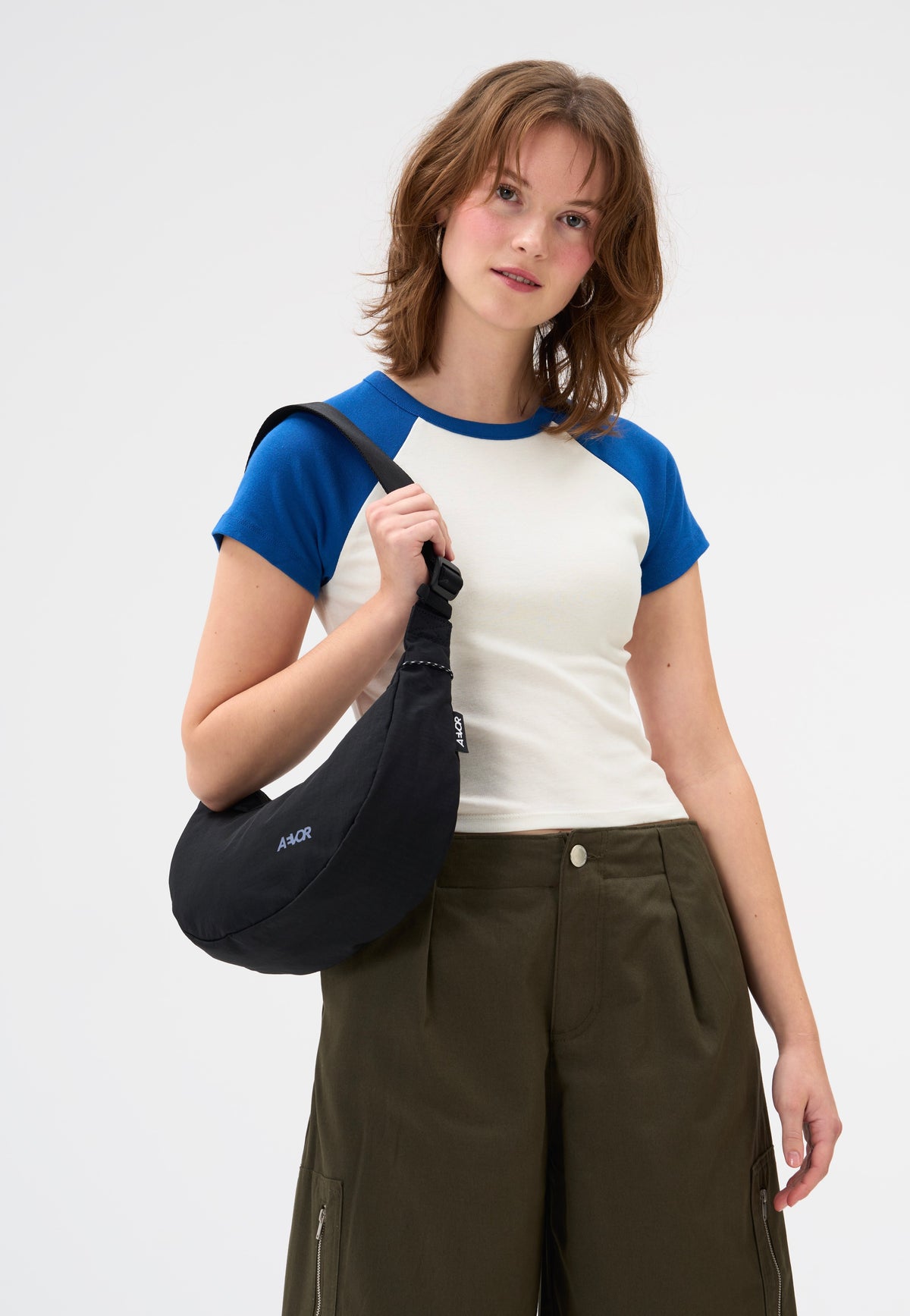 AEVOR Sling Small Black Sling Bag