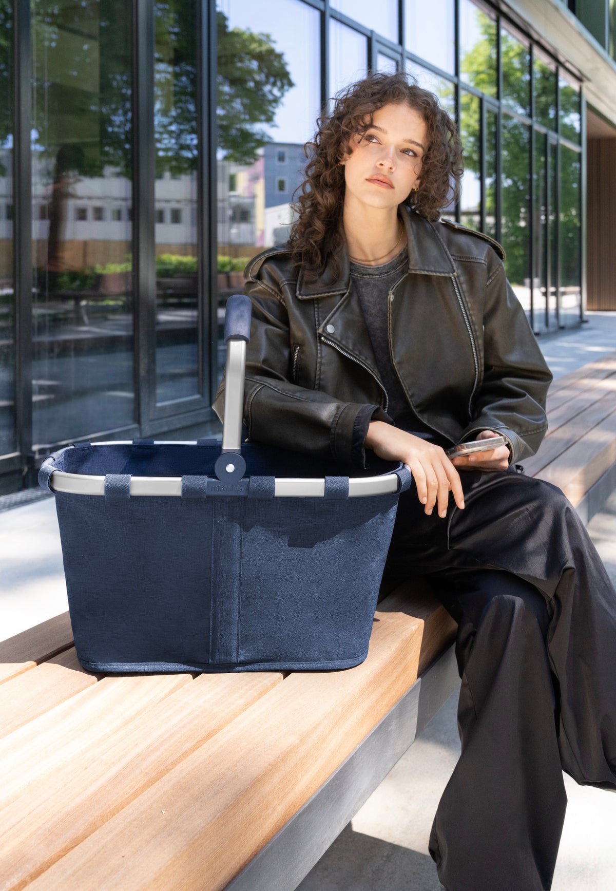 reisenthel Carrybag Frame Twist Navy Einkaufskorb