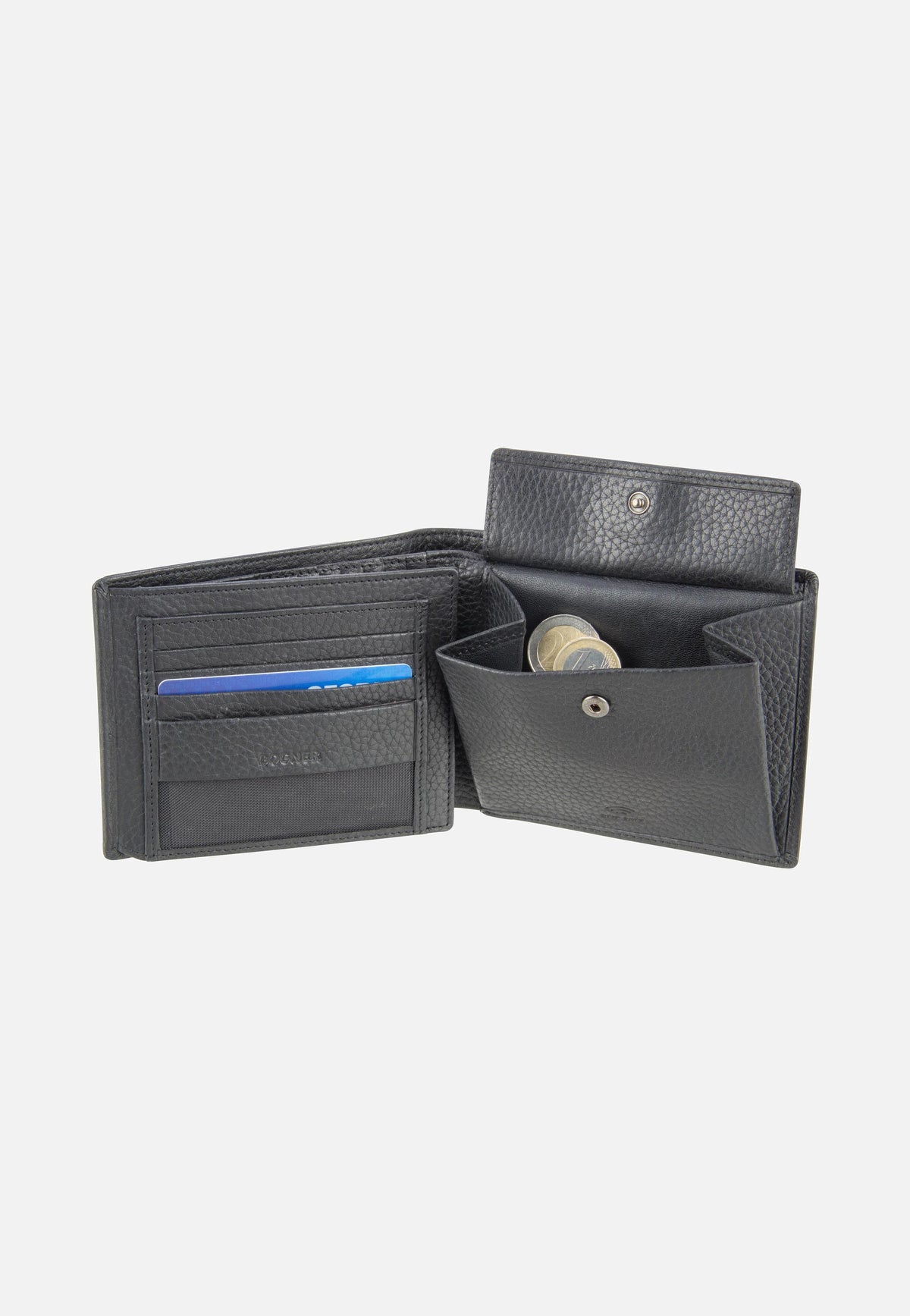Bogner Vail Lennox BillFold LH13 Black Portemonnaie