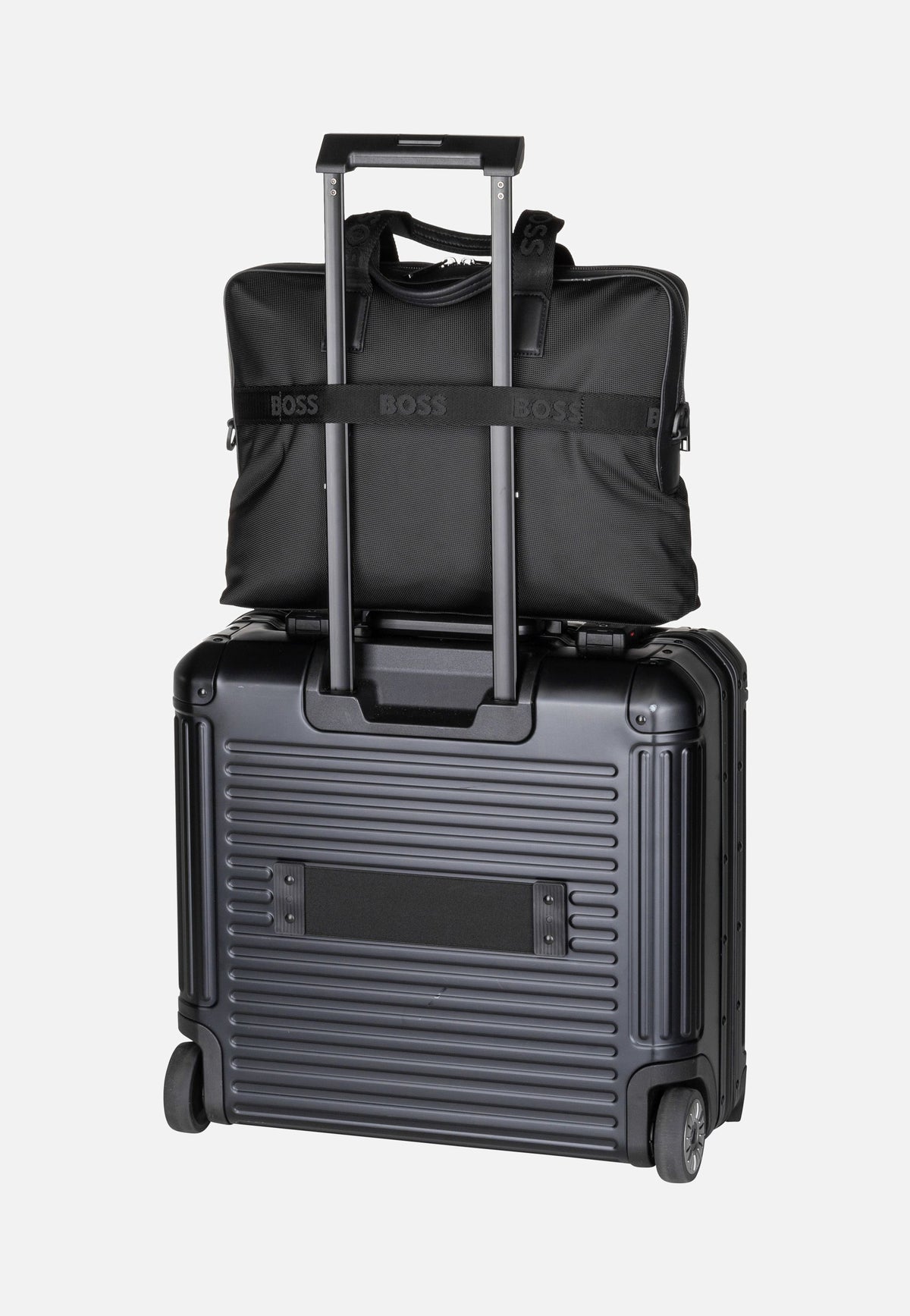 BOSS Ray N Document Case 50536181 Black Aktentasche