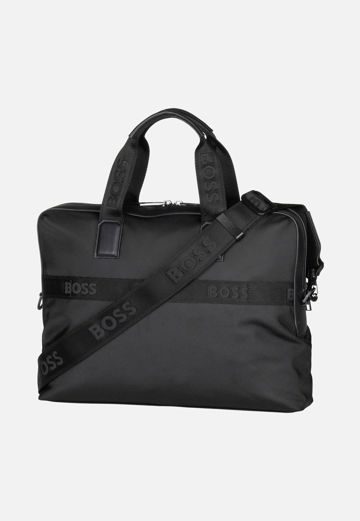 BOSS Ray N Document Case 50536181 Black Aktentasche