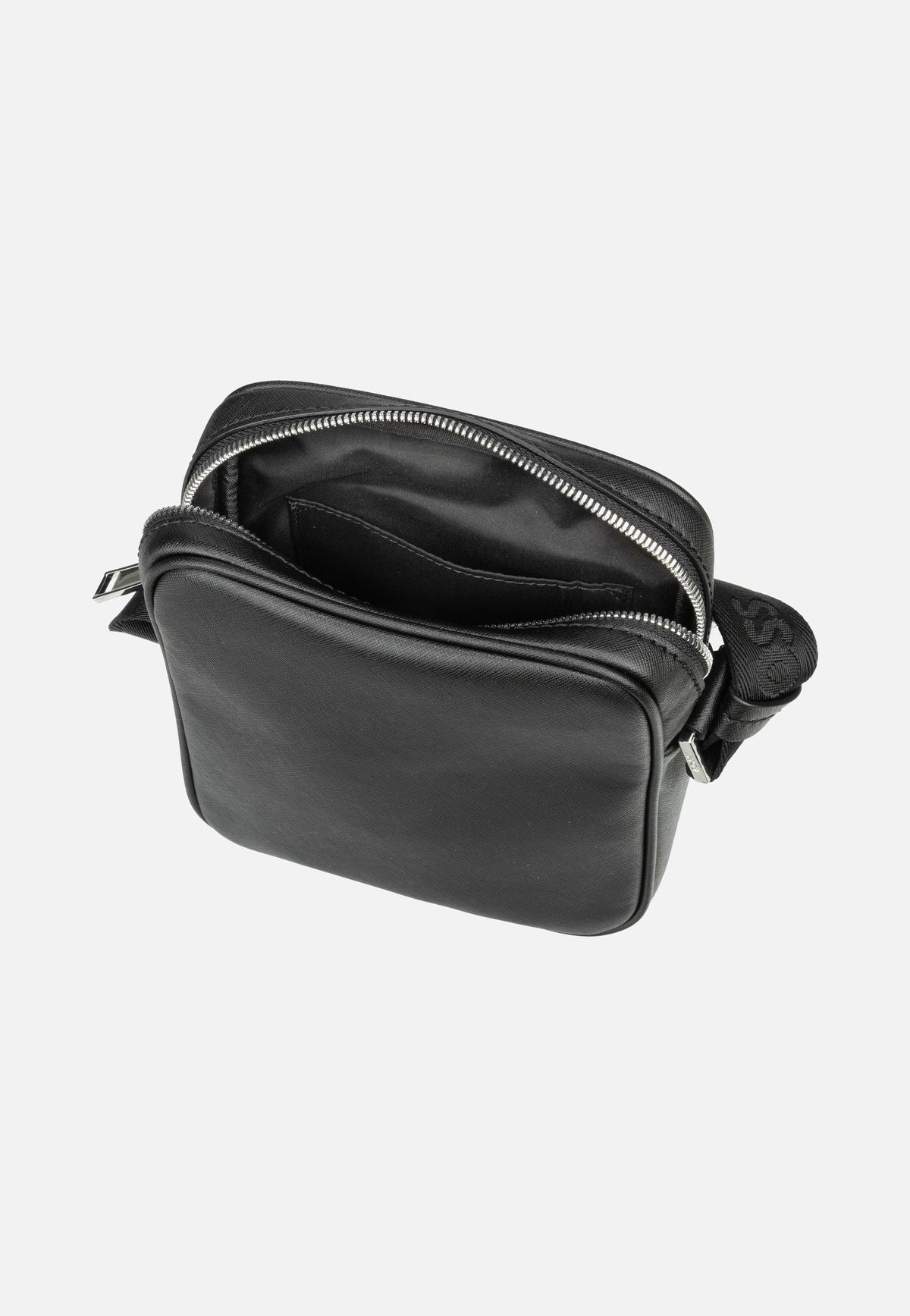 BOSS Zair North South Zip Black Umhängetasche