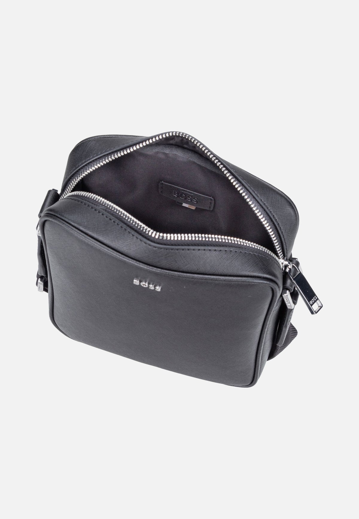 BOSS Northon NorthSouth Zip 50567390 Black Crossbody Bag