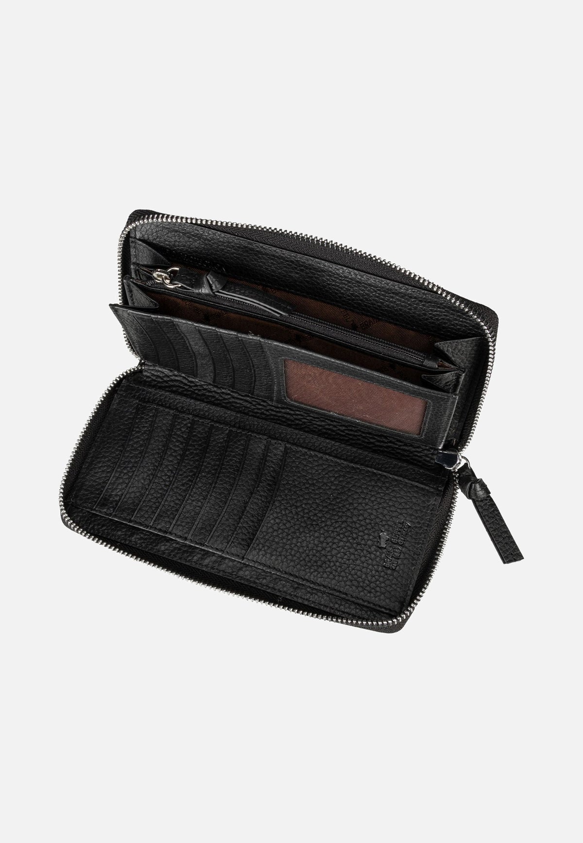 Braun Büffel Hanna Zip-Around 16Cs Schwarz Portemonnaie