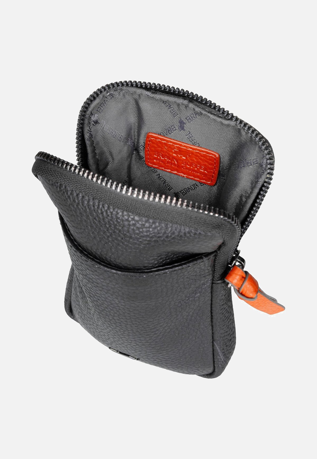 Braun Büffel Novara Phone Pouch Schwarz Handytasche