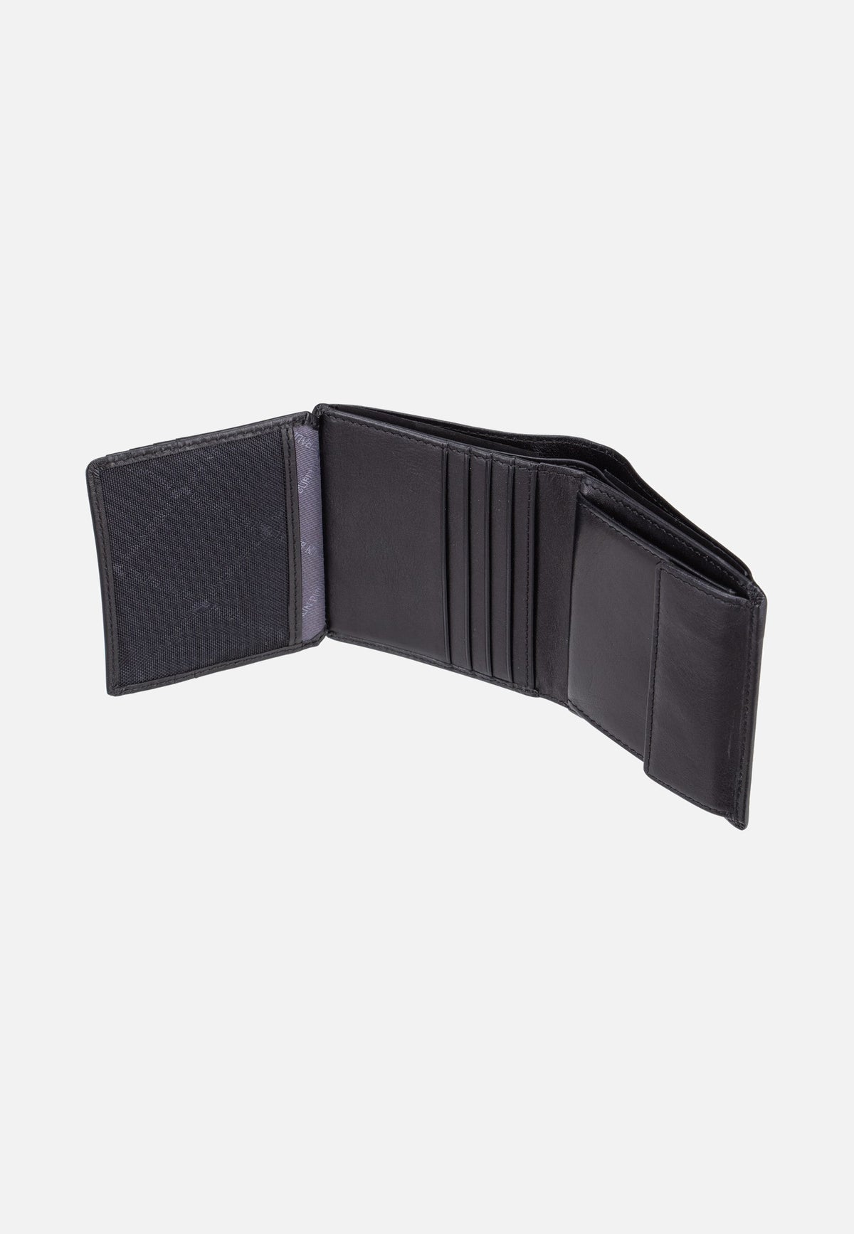 Braun Büffel Arezzo RFID Carré 8Cs Schwarz Portemonnaie