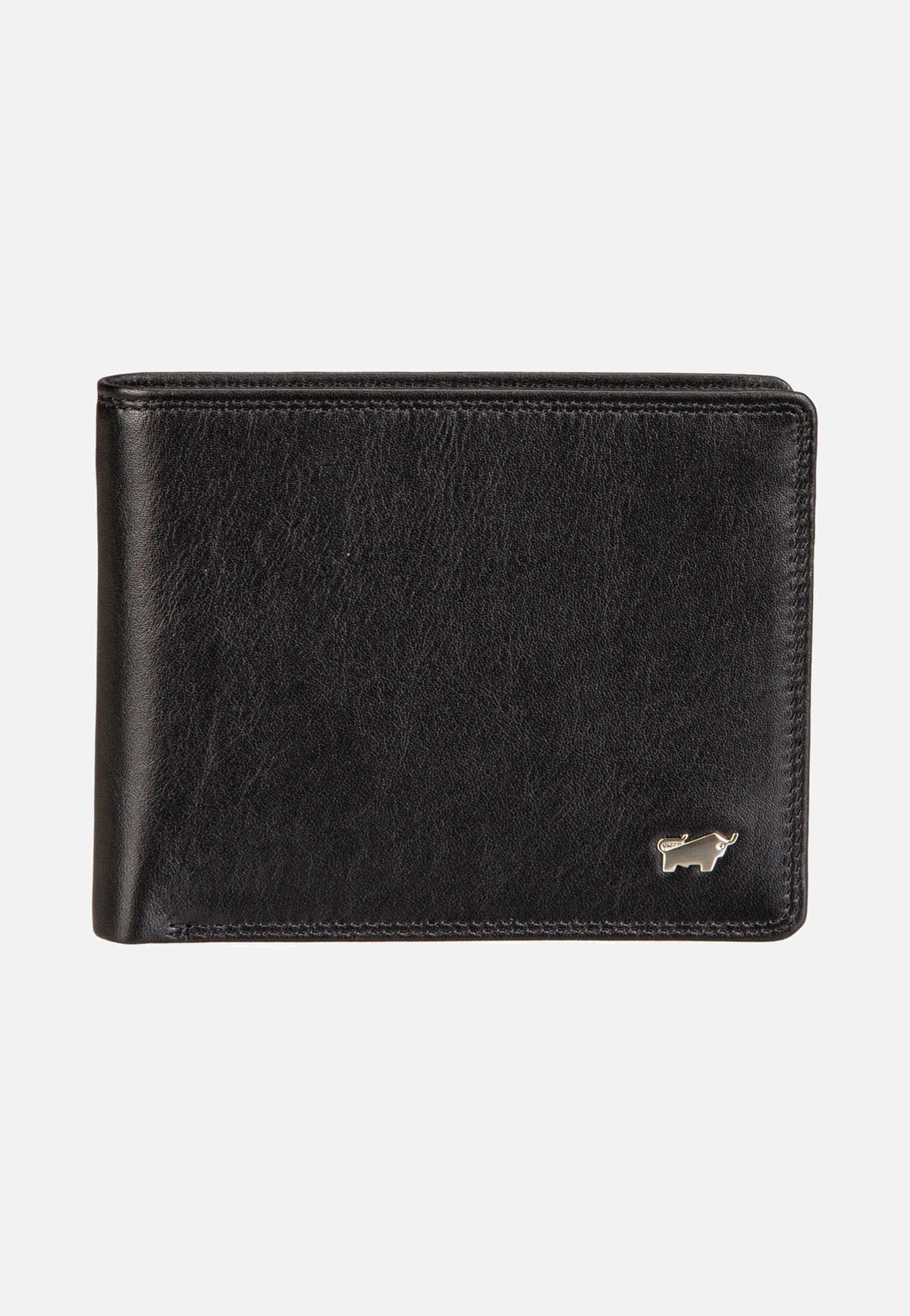Braun Büffel Golf RFID Coin Wallet 4+3Cs Black Portemonnaie