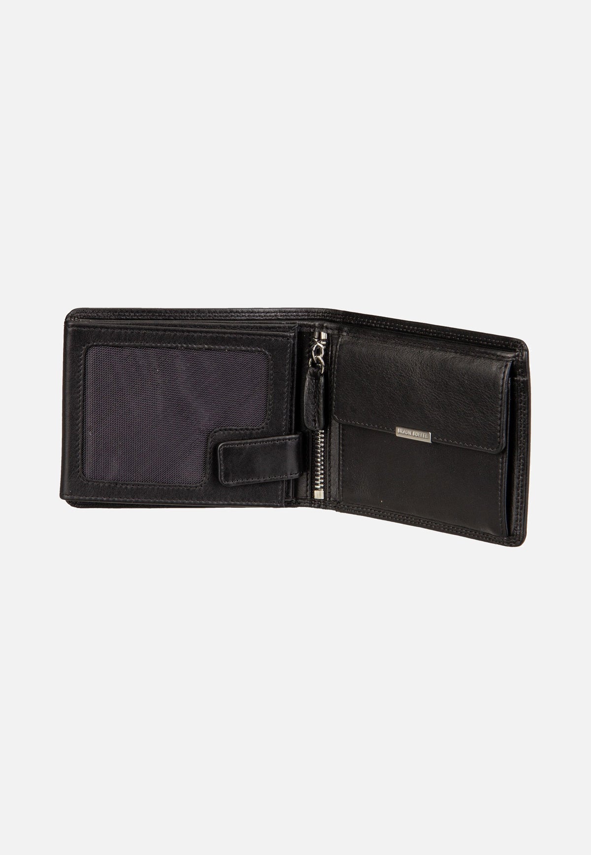 Braun Büffel Golf RFID Coin Wallet 8Cs + Loop Black Portemonnaie