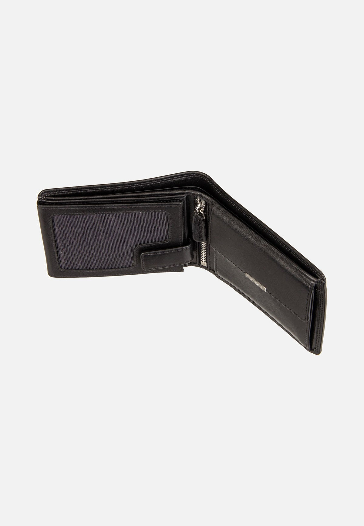 Braun Büffel Golf RFID Coin Wallet 8Cs + Loop Black Portemonnaie