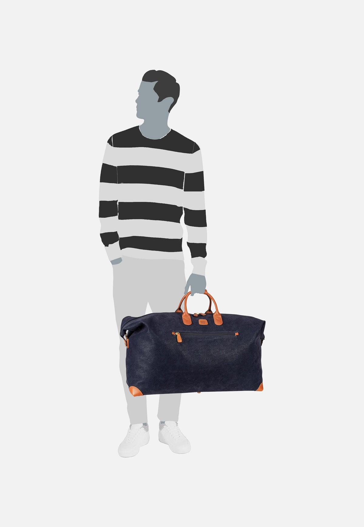 Bric's Life Holdall 20201 Blu Weekender