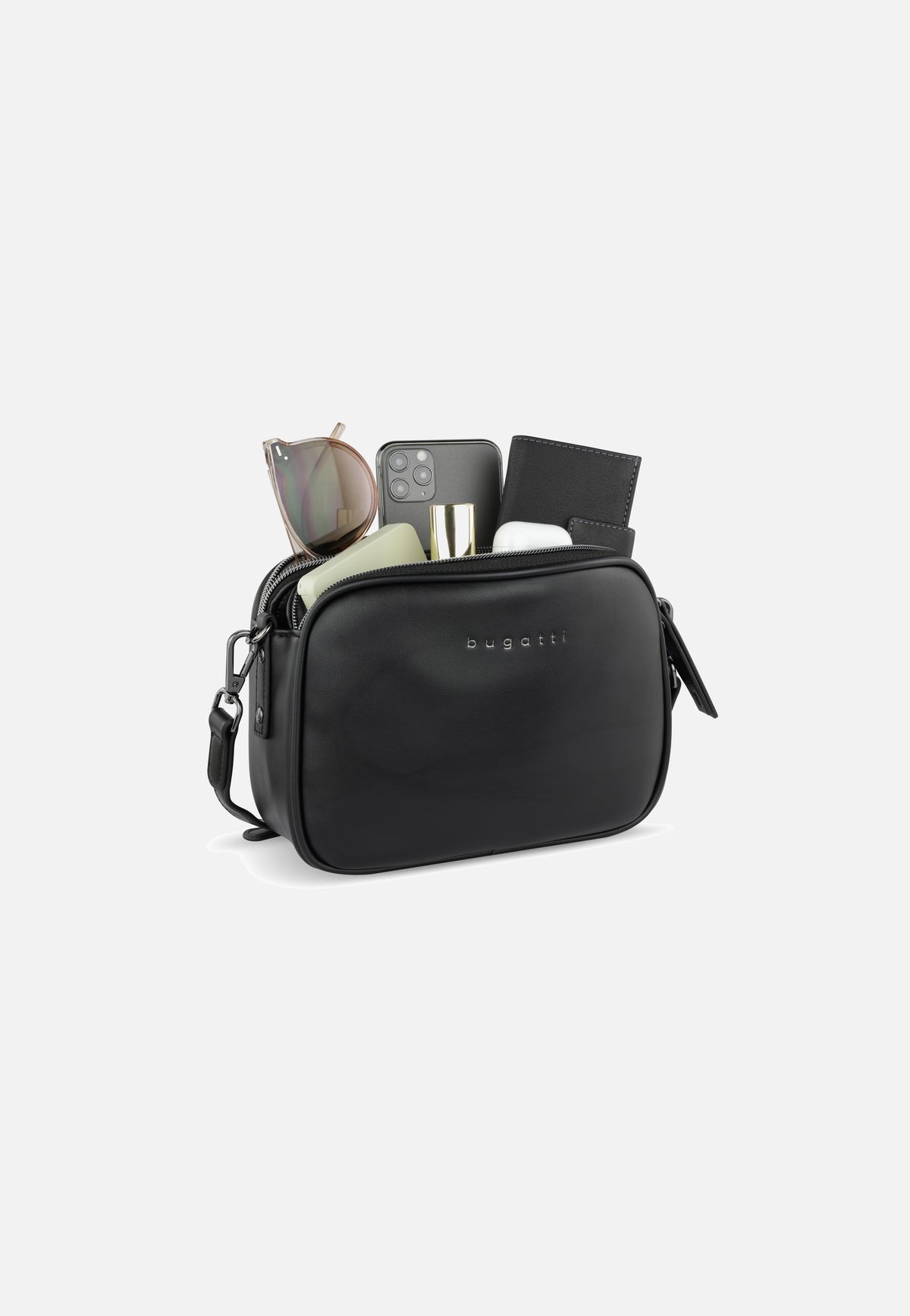 Bugatti Almata Schwarz Crossbody Bag