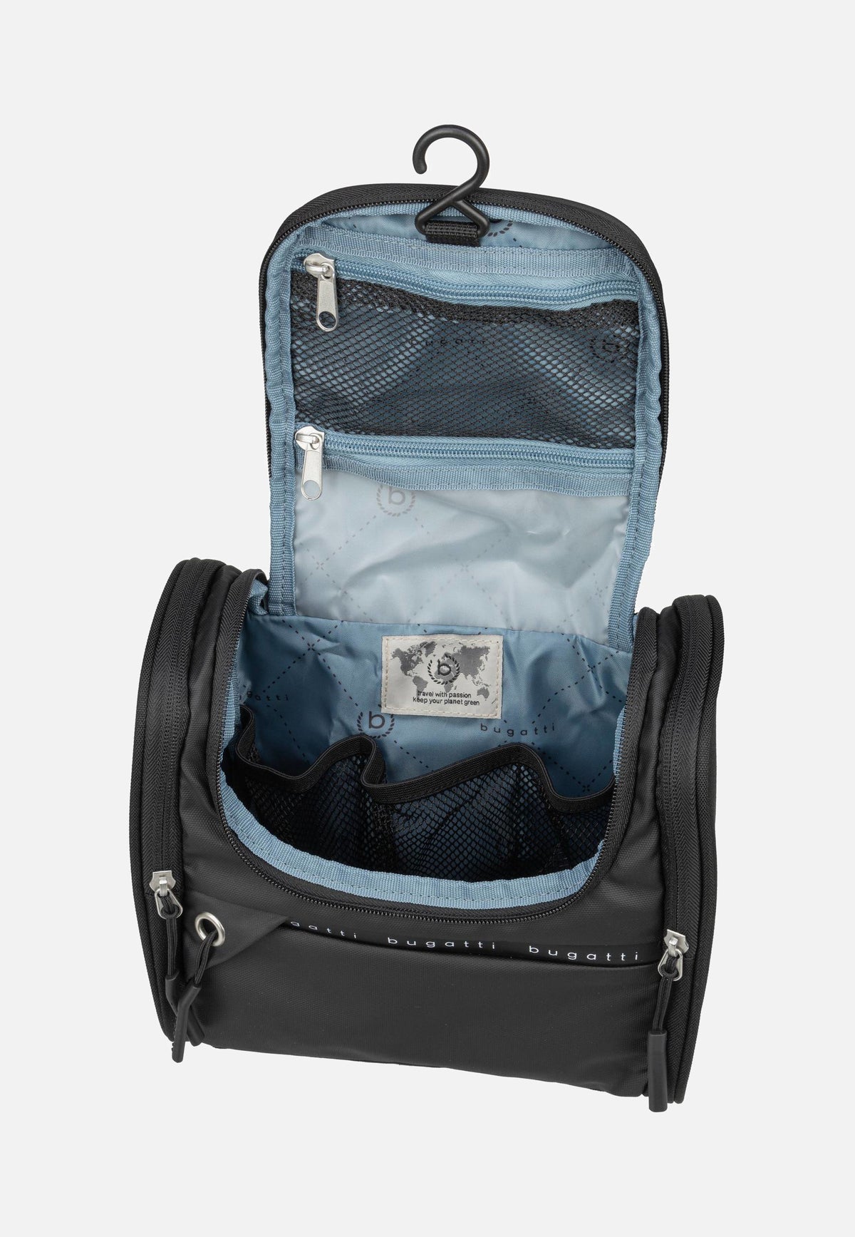 Bugatti Blanc DeLight Vanity Bag Schwarz Kulturbeutel