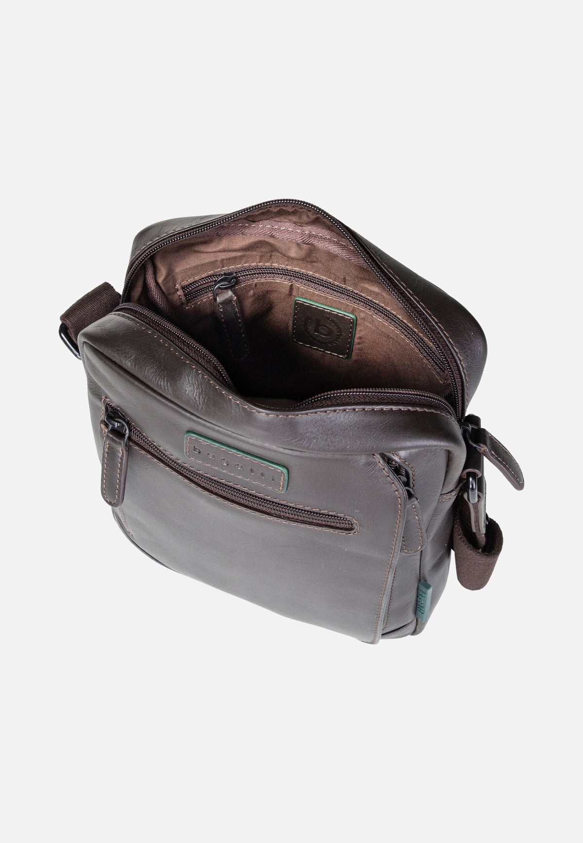 Bugatti Clark Braun Schultertasche