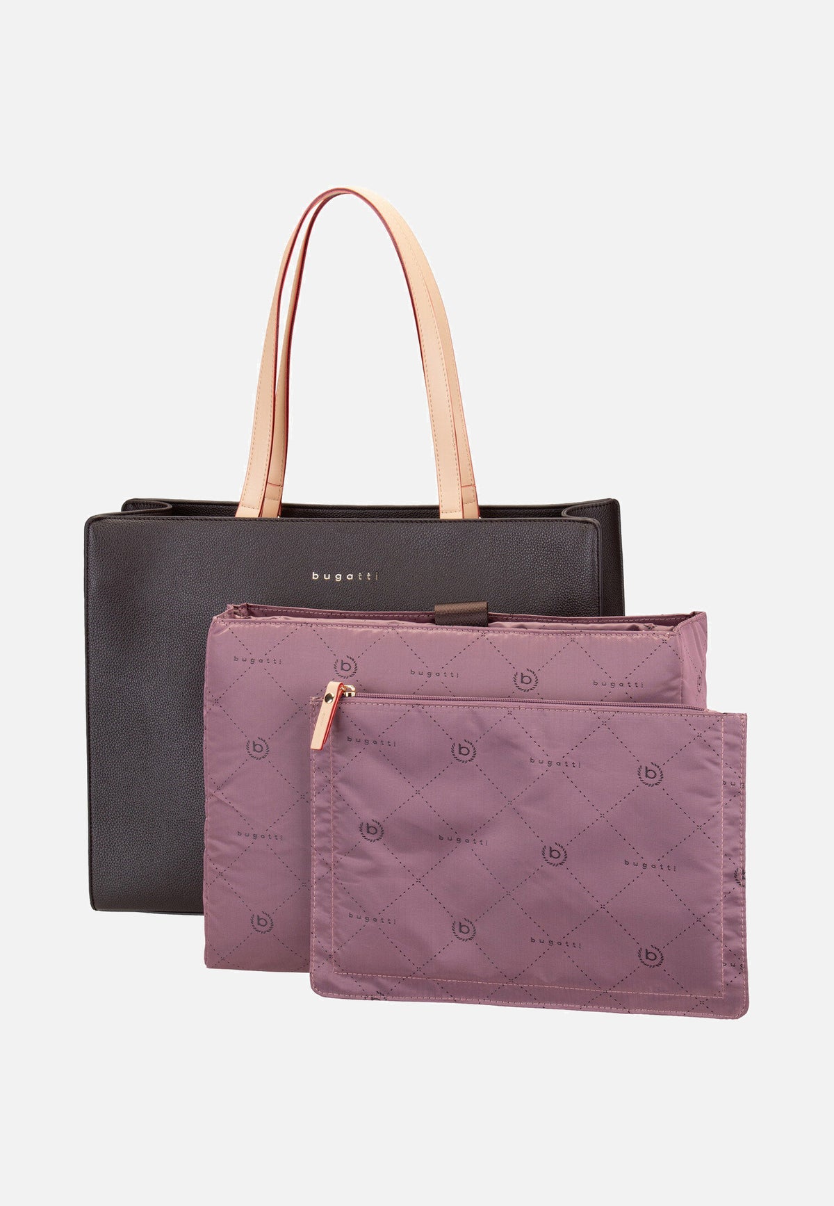Bugatti Ella Business 6641 Dunkelbraun Shopper