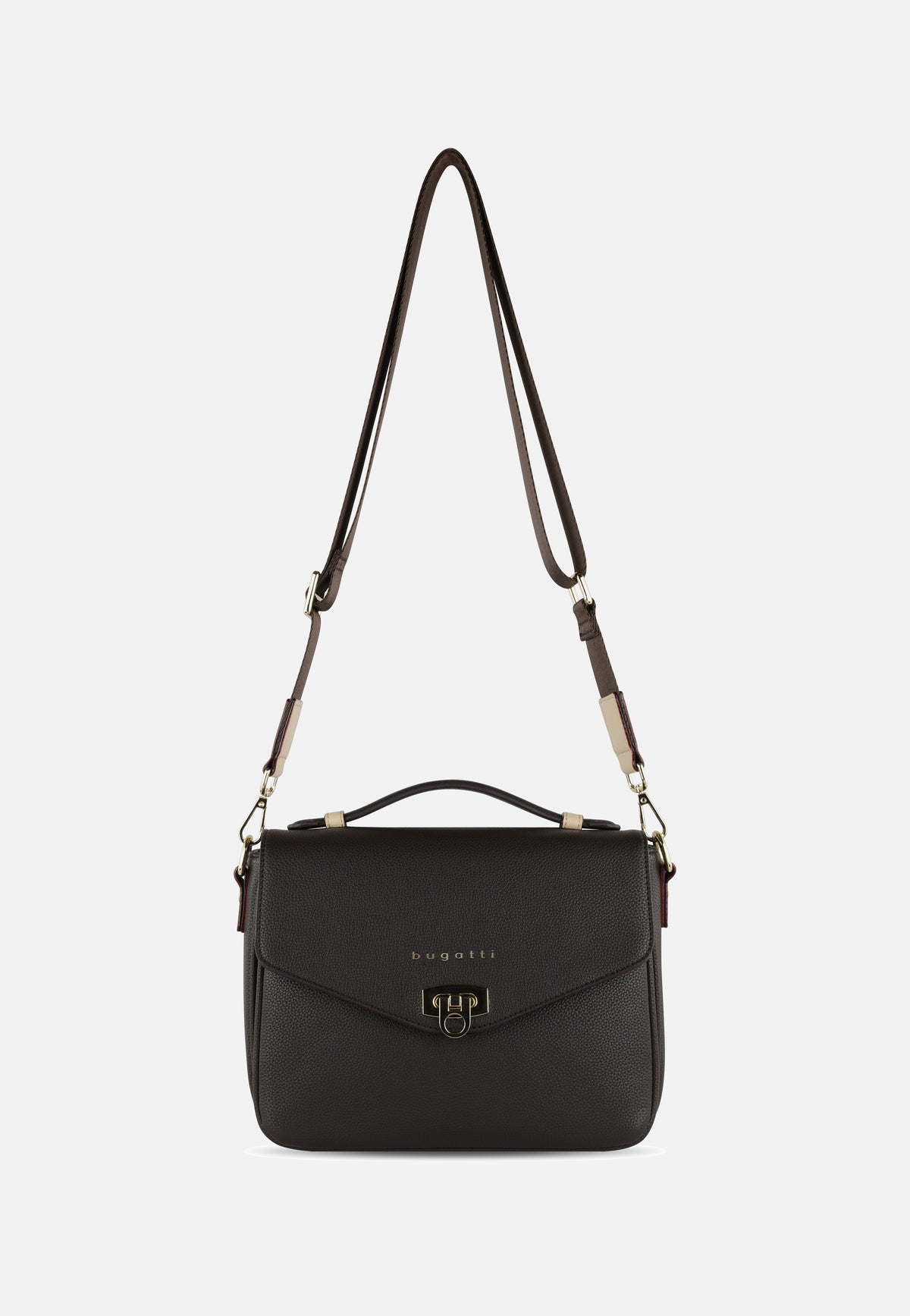 Bugatti Ella Classic Bag Dunkelbraun Umhängetasche