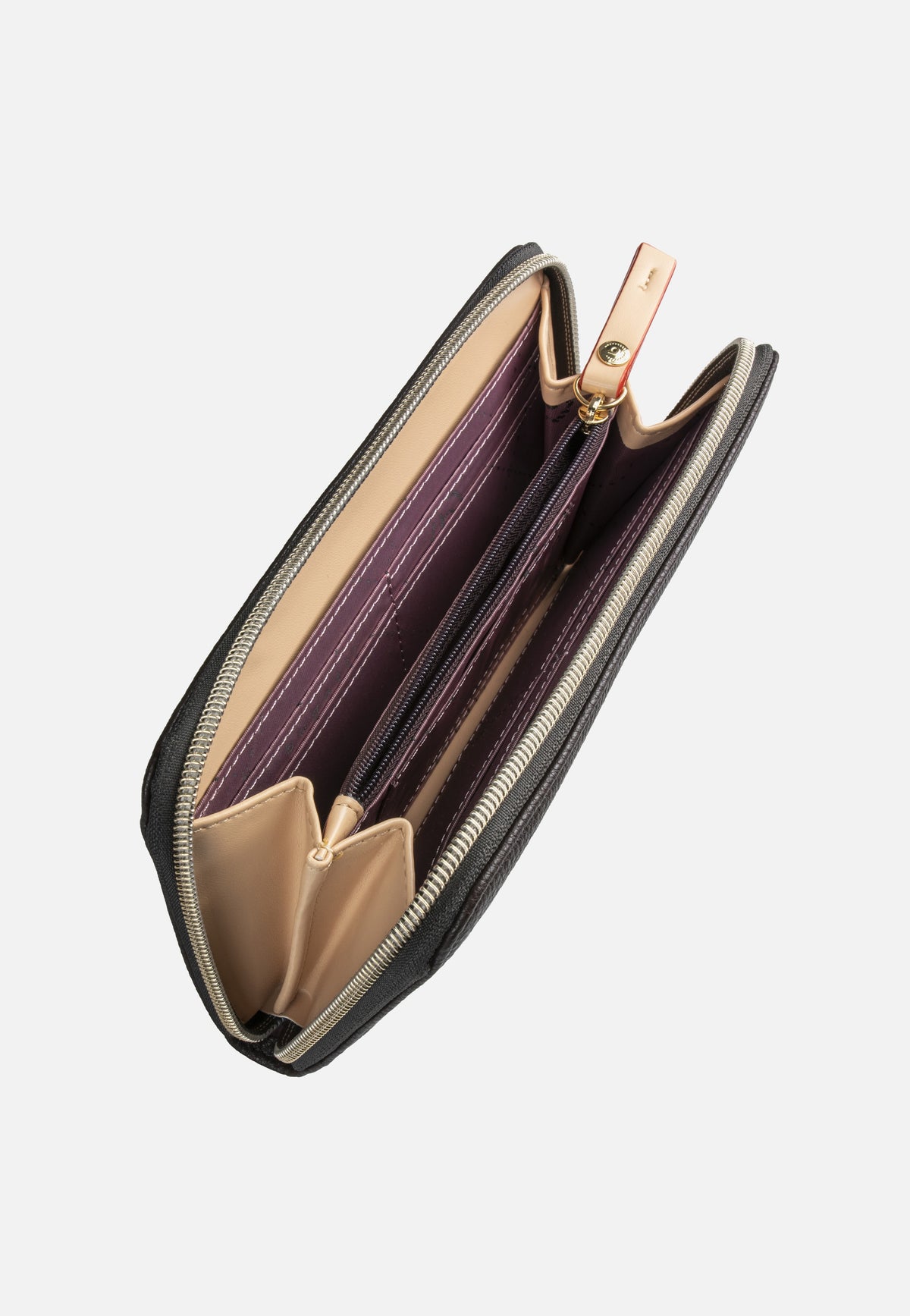 Bugatti Ella Ladies Purse Schwarz Portemonnaie