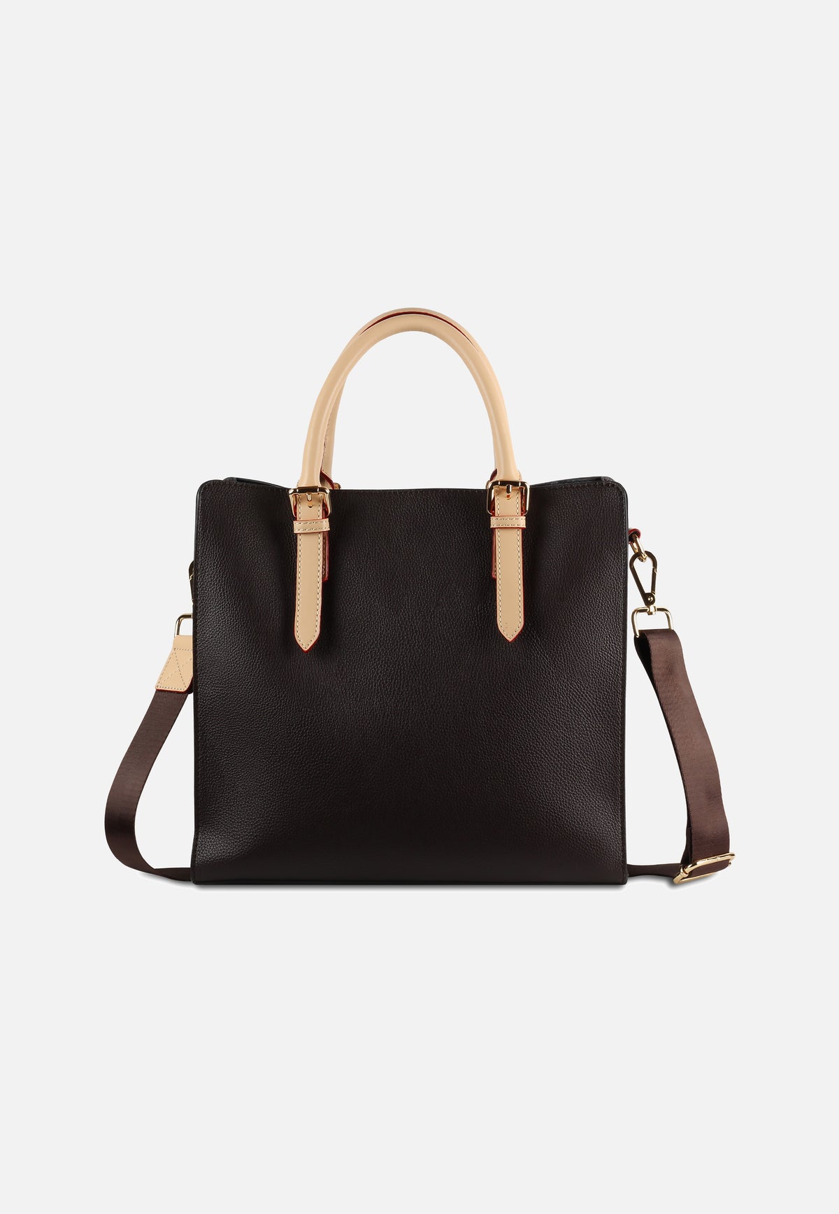 Bugatti Ella Top Handle Large Dunkelbraun Tote Bag
