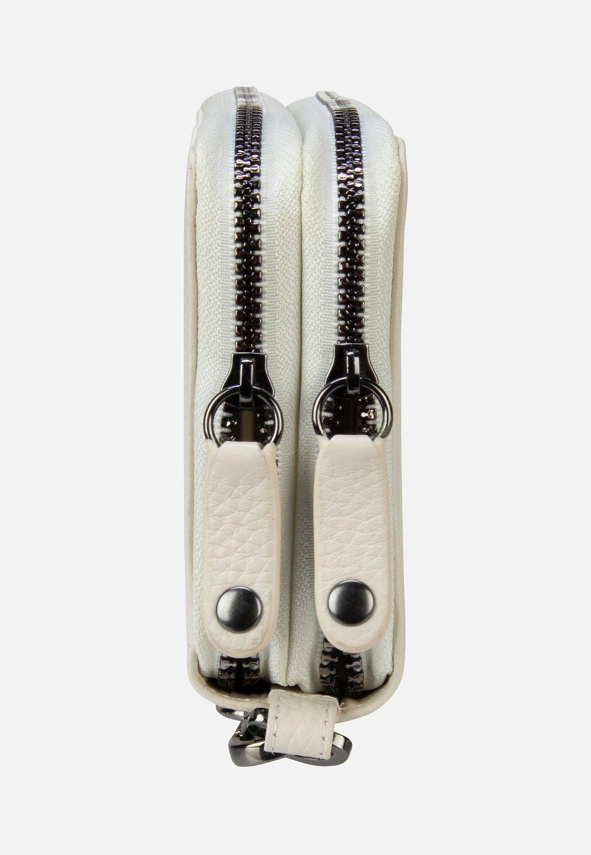 Bugatti Elsa Ladies Double Zip Weiß Portemonnaie