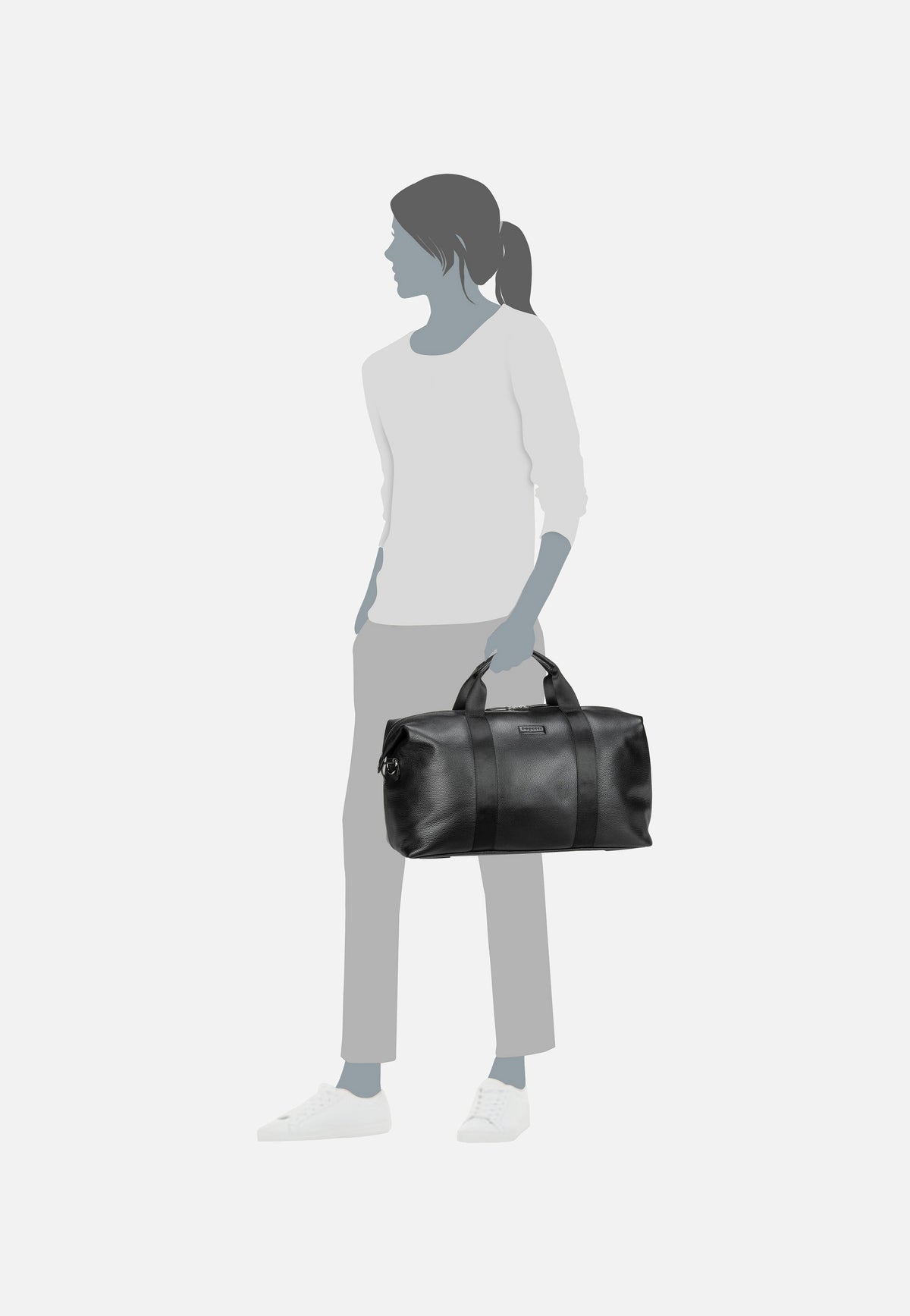 Bugatti Elsa Schwarz Weekender
