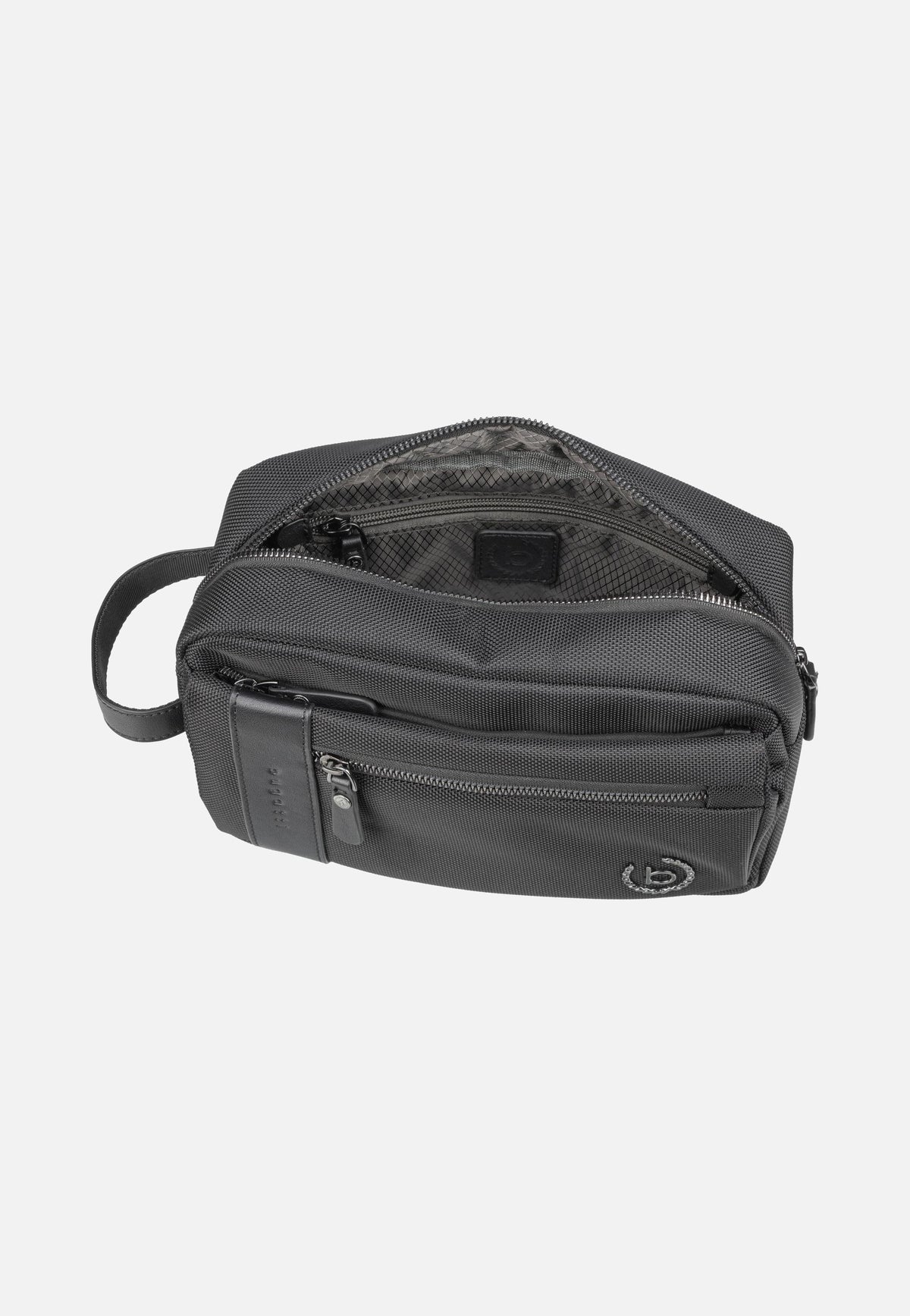 Bugatti Nero Vanity Bag Schwarz Kulturbeutel