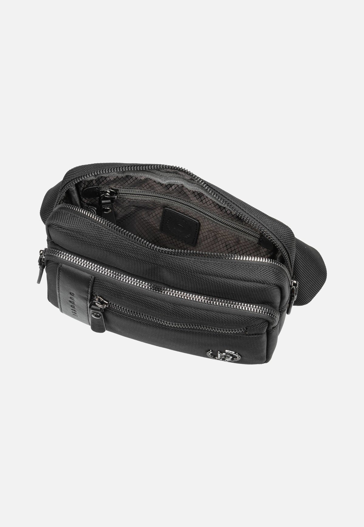 Bugatti Nero Schwarz Bauchtasche