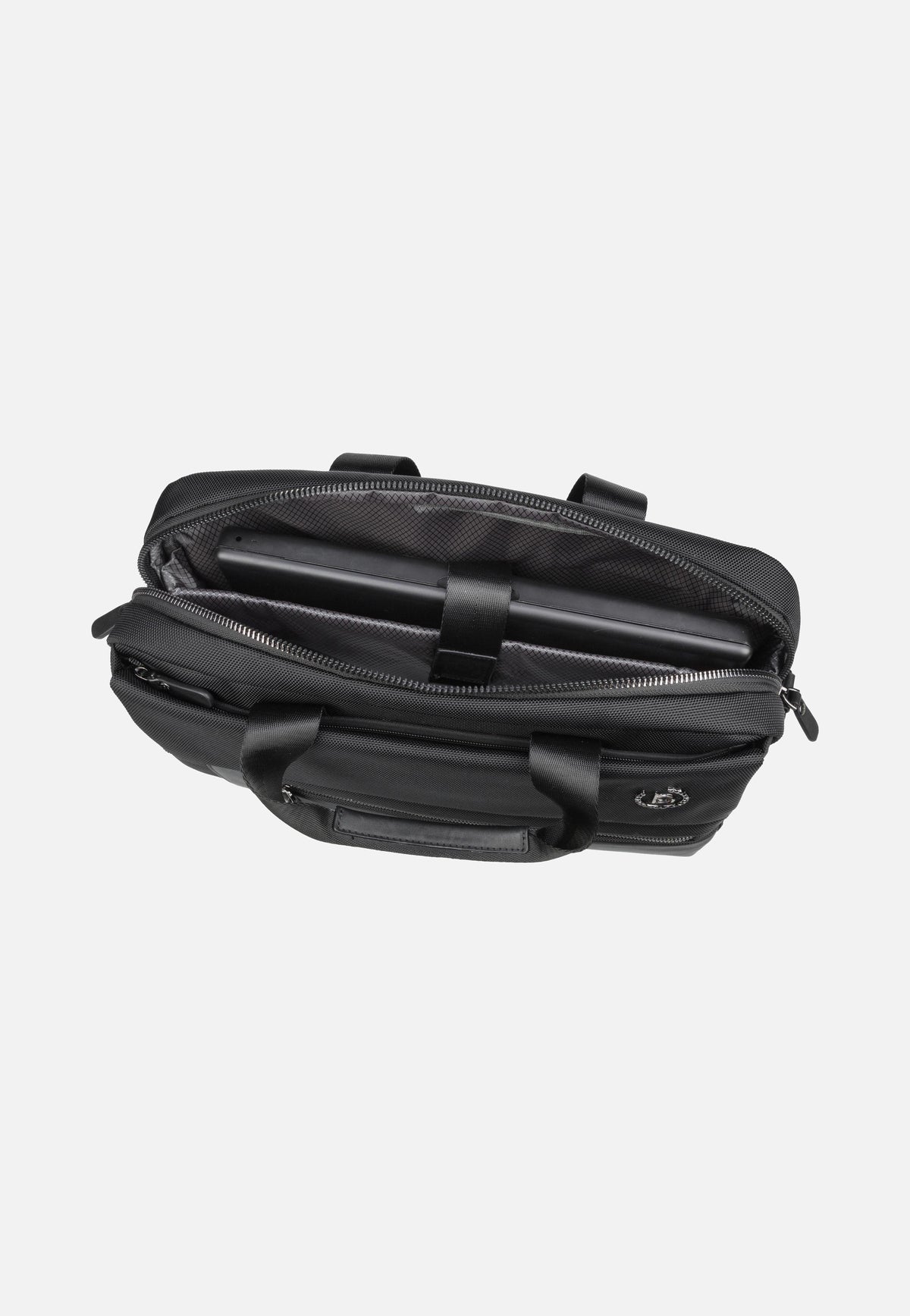 Bugatti Nero Workbag Medium Schwarz Aktentasche