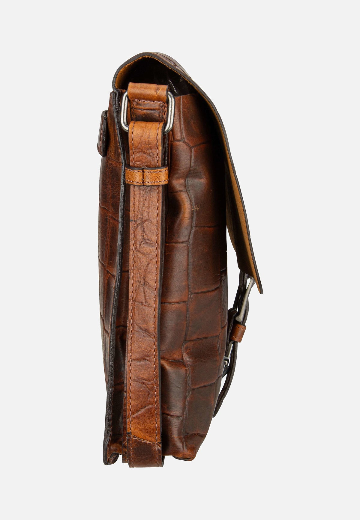 Bugatti Nevio Cognac Messenger Bag